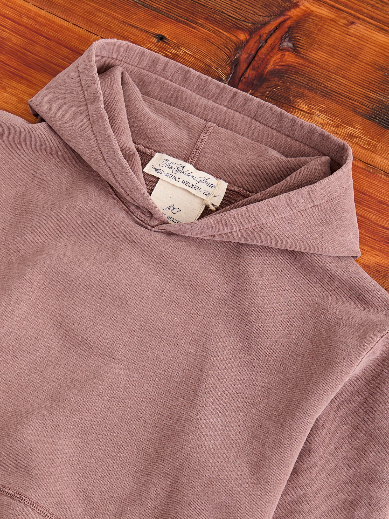 Special Finish Pullover Hoodie in Brown - Image 3
