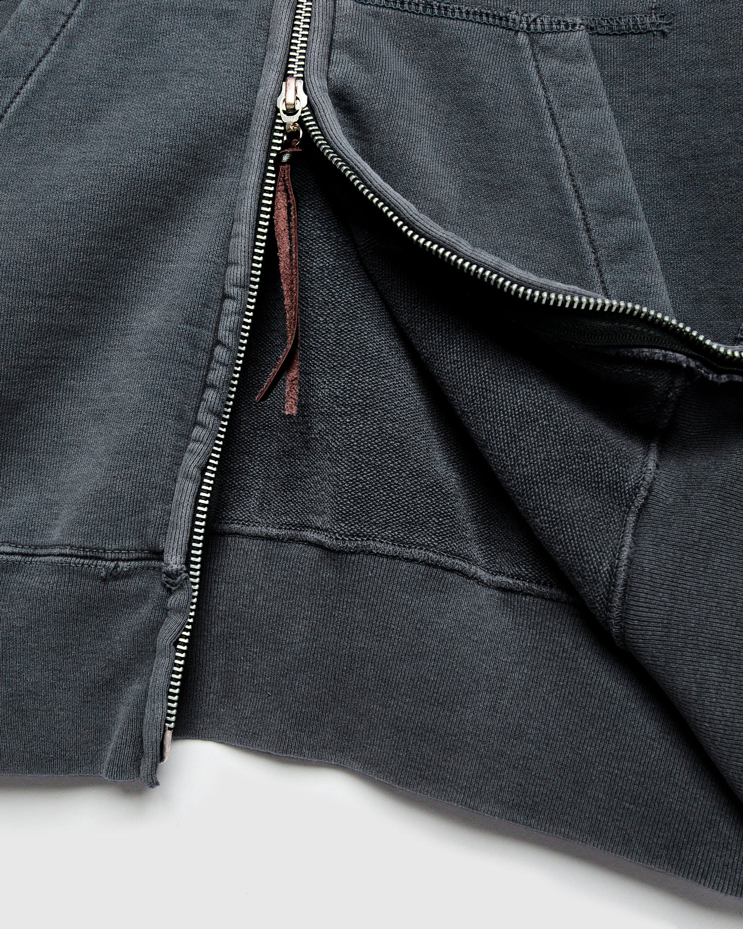 Special Finish Zip Hoodie in Black - Image 8