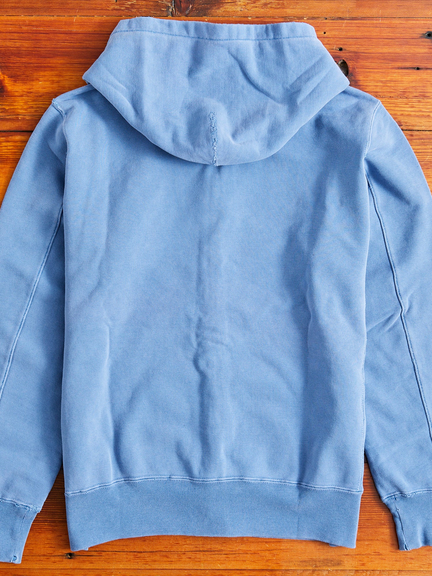Special Finish Zip Hoodie in Blue - Image 8
