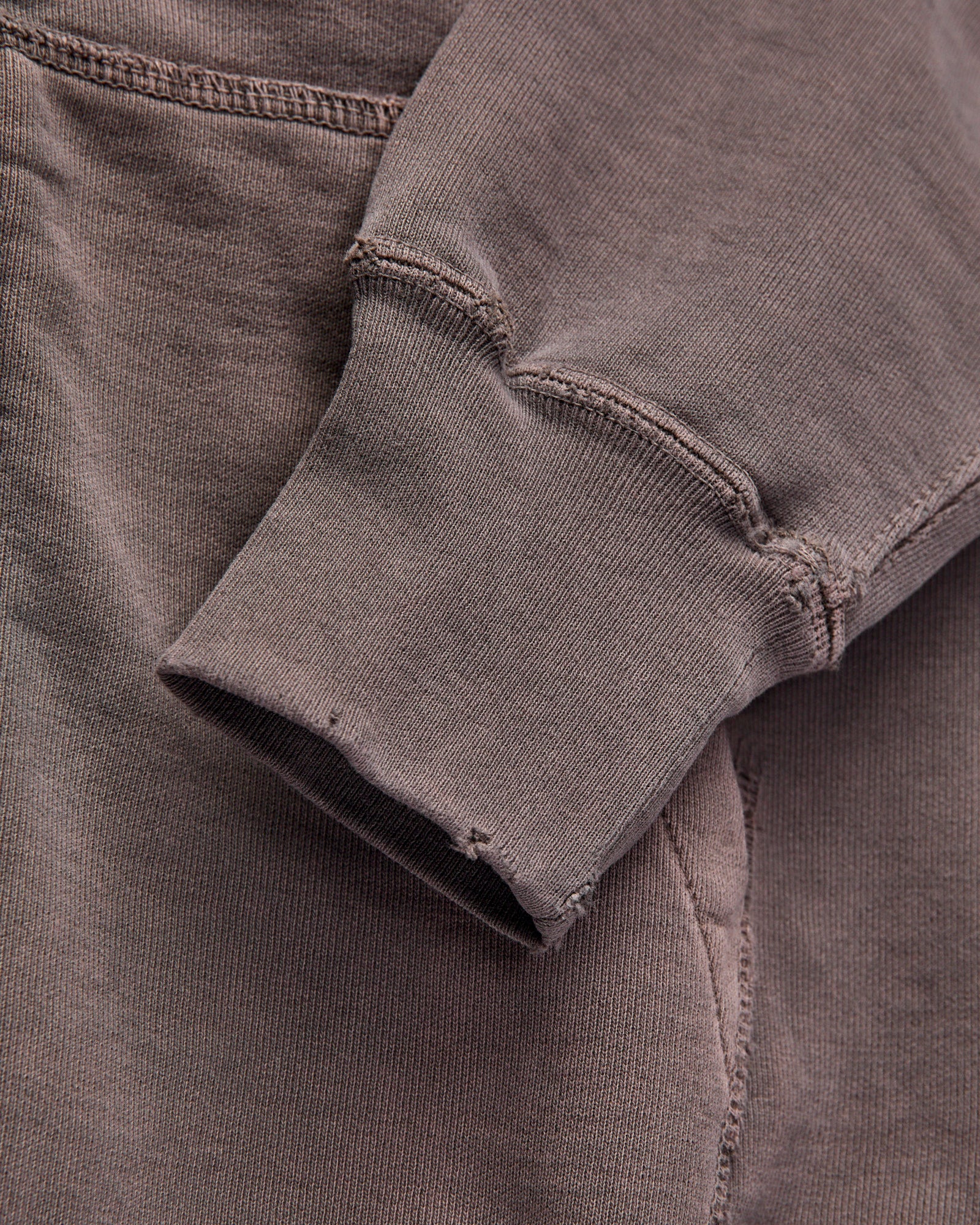 Special Finish Zip Hoodie in Brown - Image 7