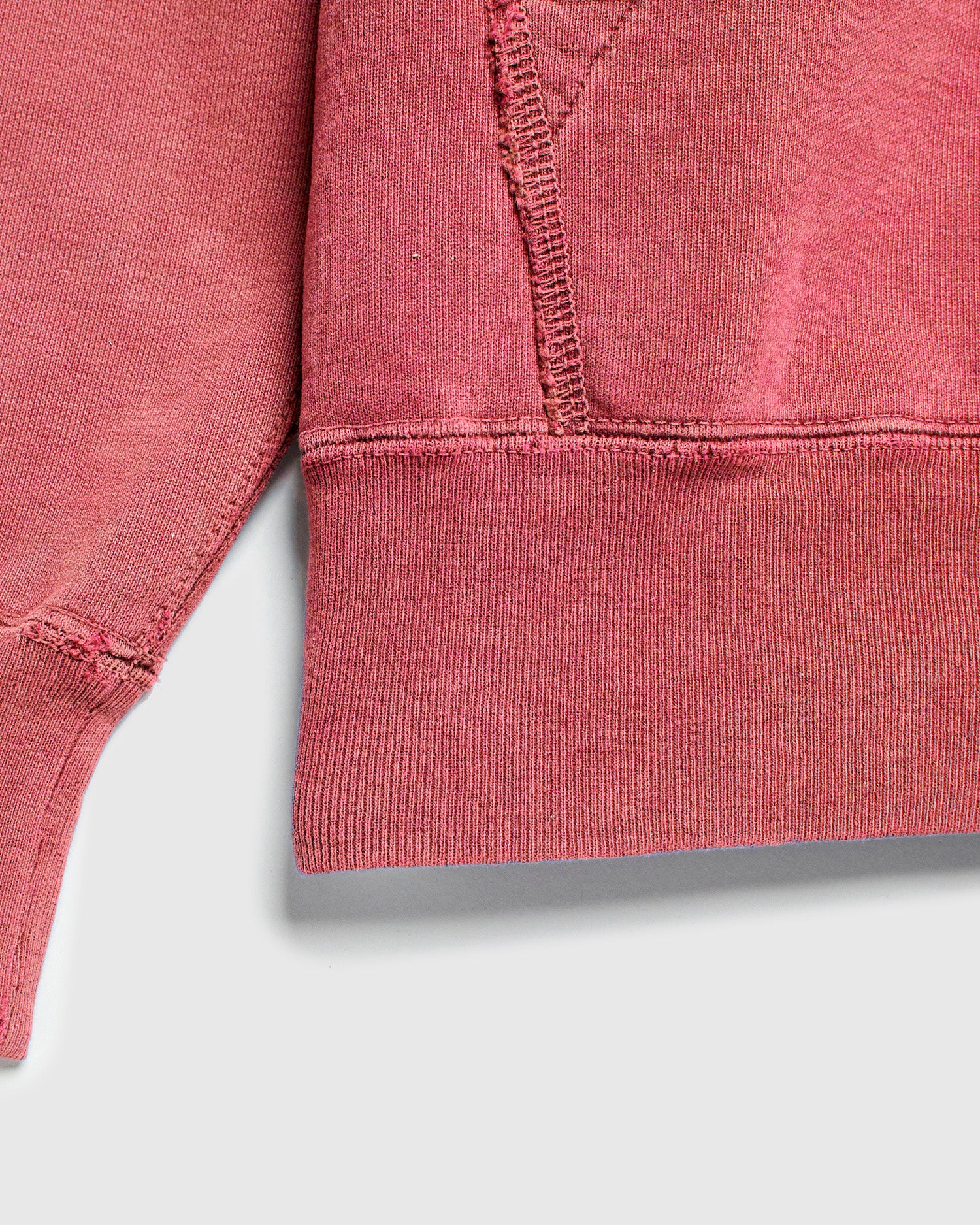 Special Finish Zip Hoodie in Red - Image 5