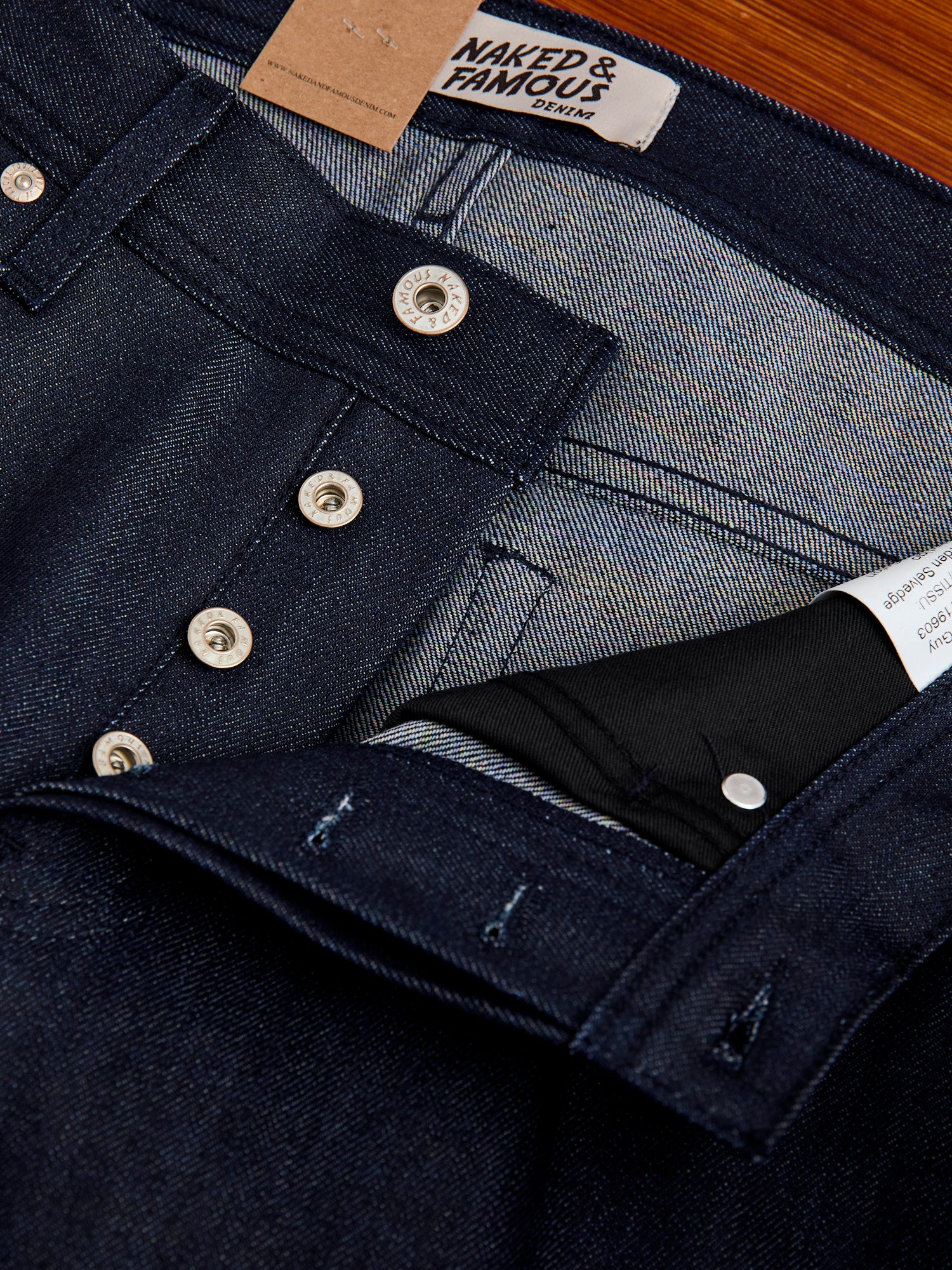 "Spring Garden Selvedge" 12.5oz Selvedge Denim - Weird Guy Fit - Image 9