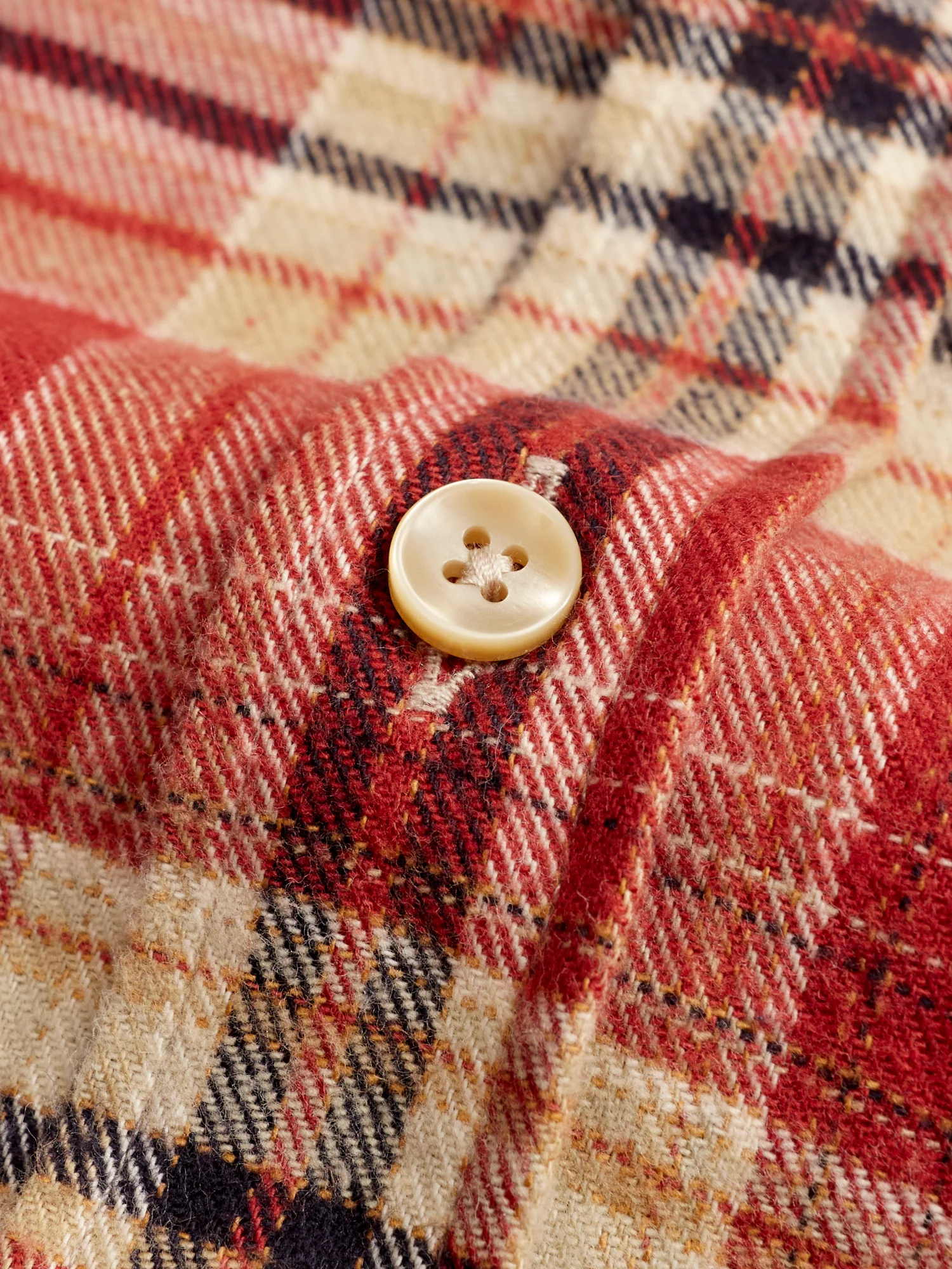 Stinger Button-Up Shirt in Red - Image 4