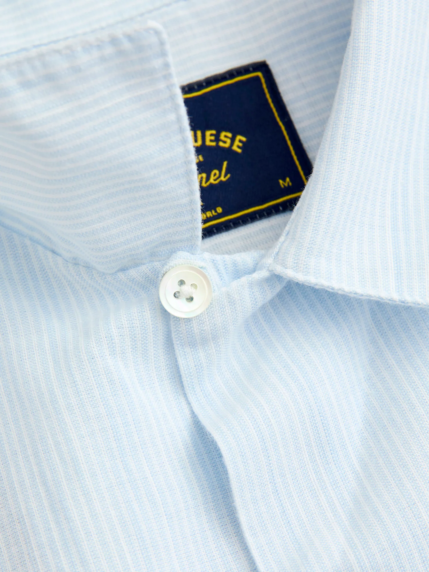 Summer Blend Button-Up Shirt in Sky - Image 7