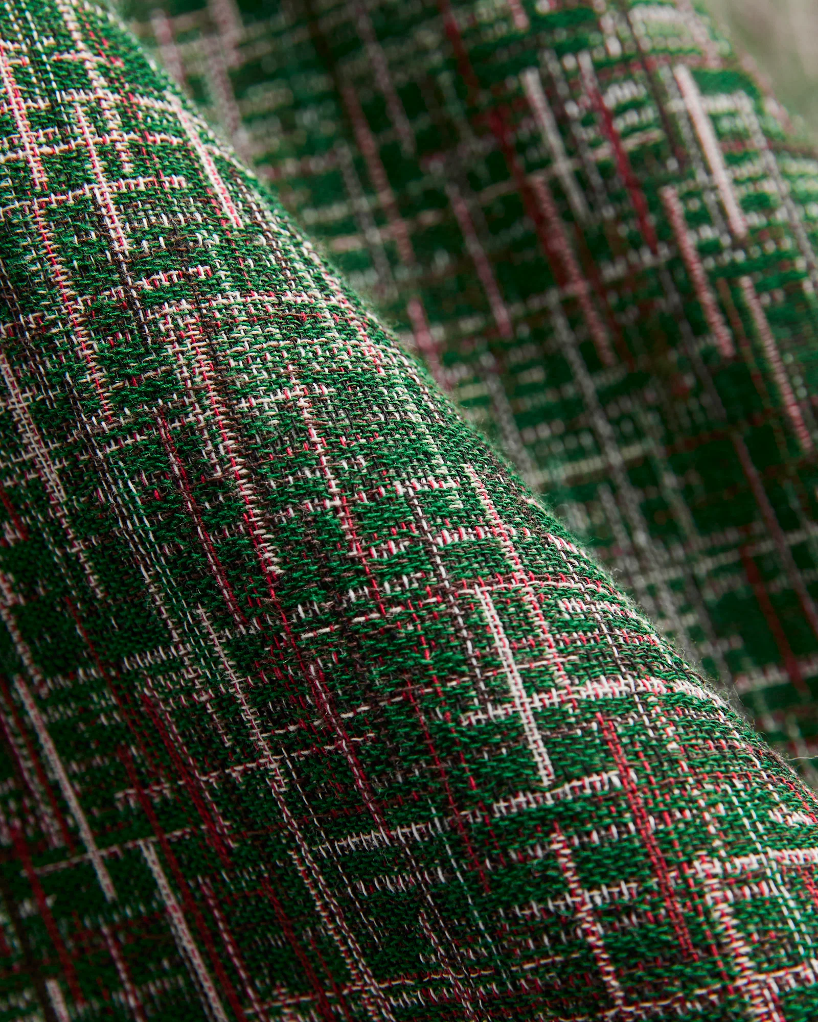 Summer Boucle Shirt in Green - Image 2