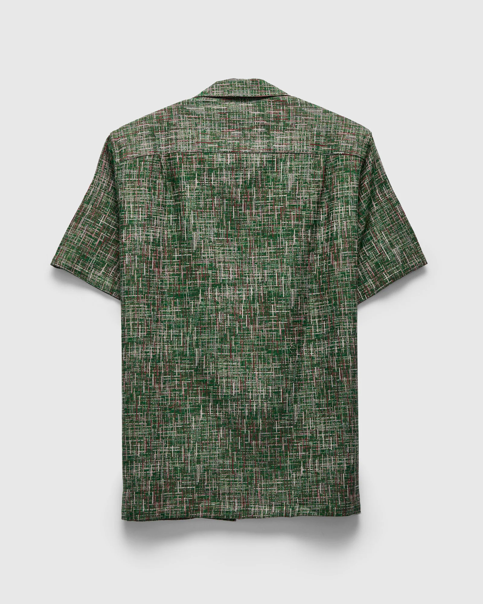 Summer Boucle Shirt in Green - Image 3