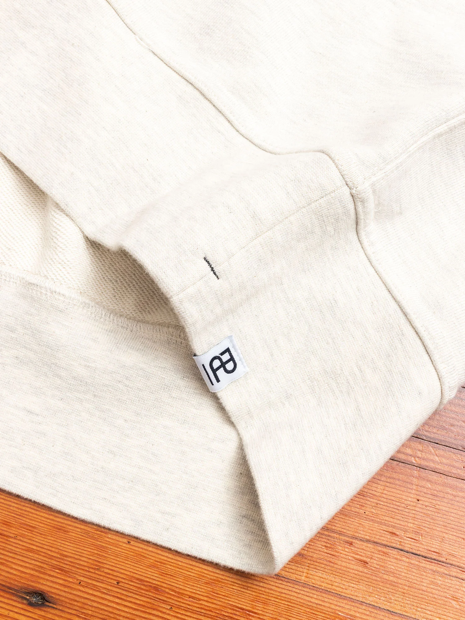 Sweat Shirt in Oatmeal - Image 5