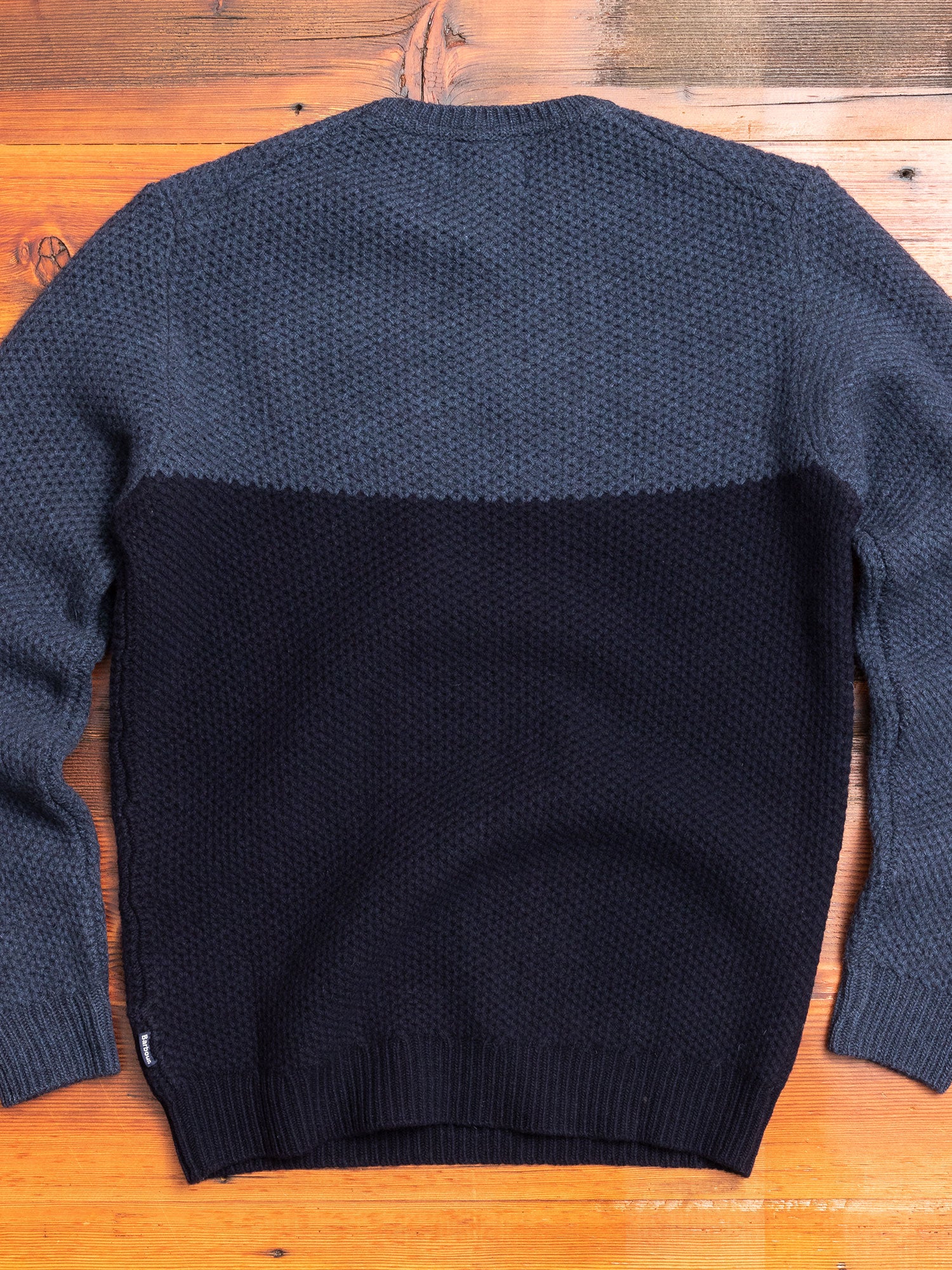 "Talon" Crewneck Sweater in Navy - Image 6