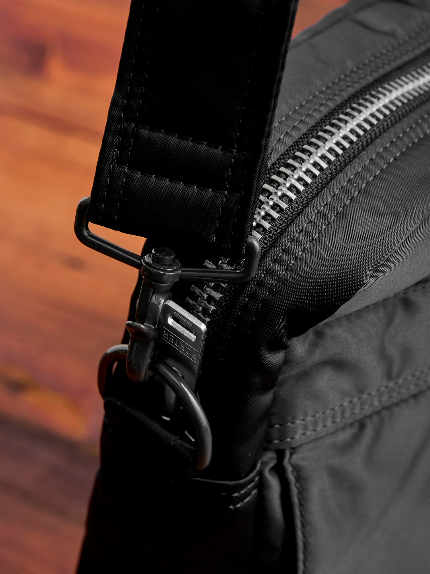 "Tanker" 2-Way Briefcase in Black - Image 10