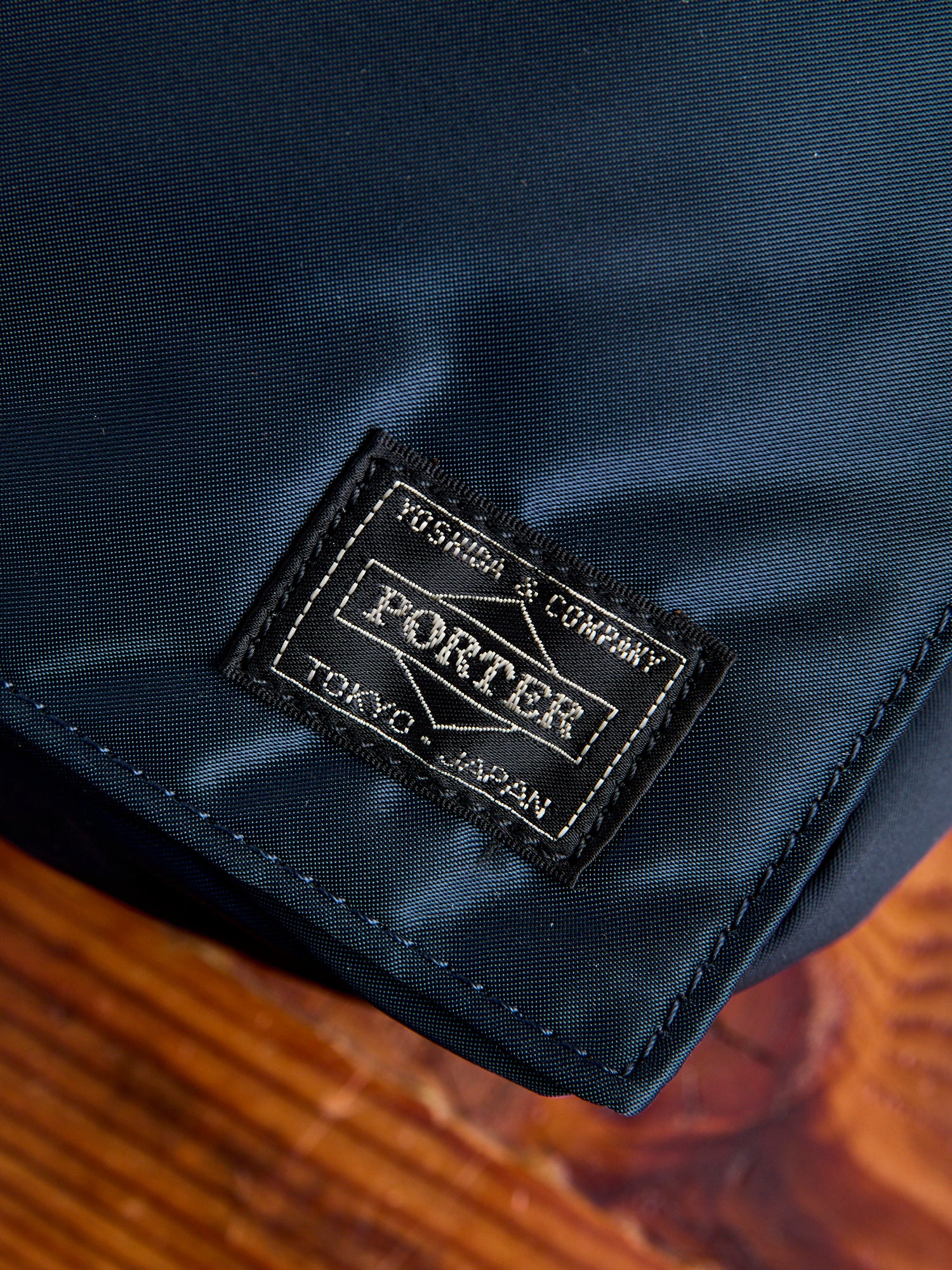 "Tanker" 2-Way Briefcase in Iron Blue - Image 5
