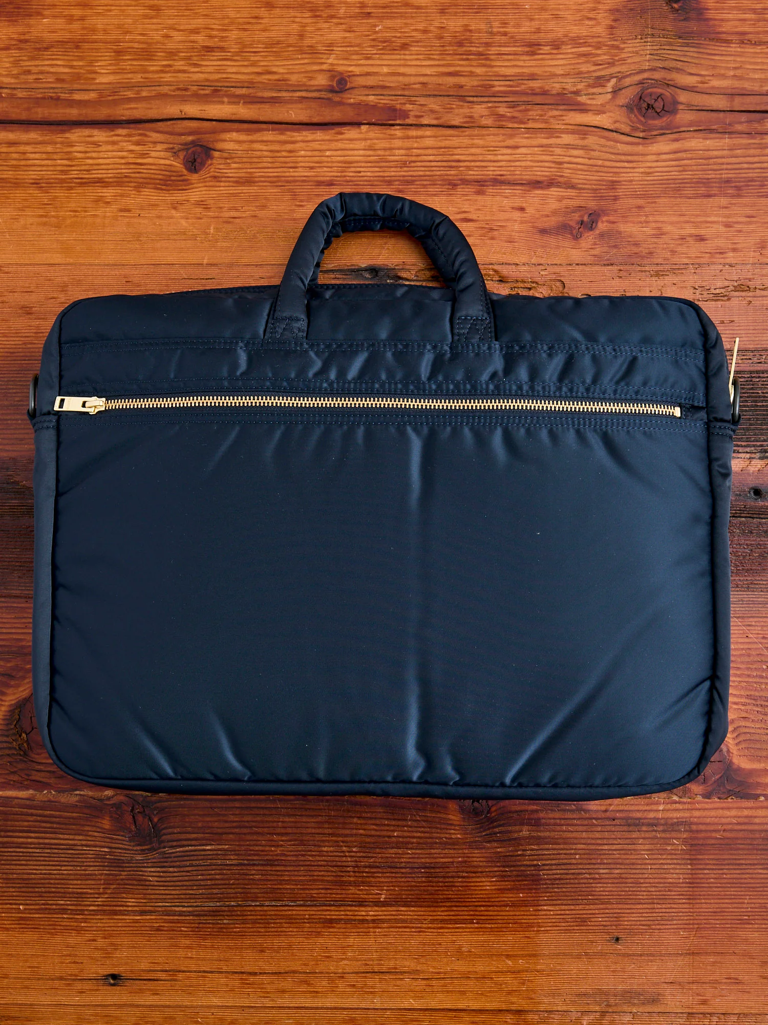 "Tanker" 2-Way Briefcase in Iron Blue - Image 8