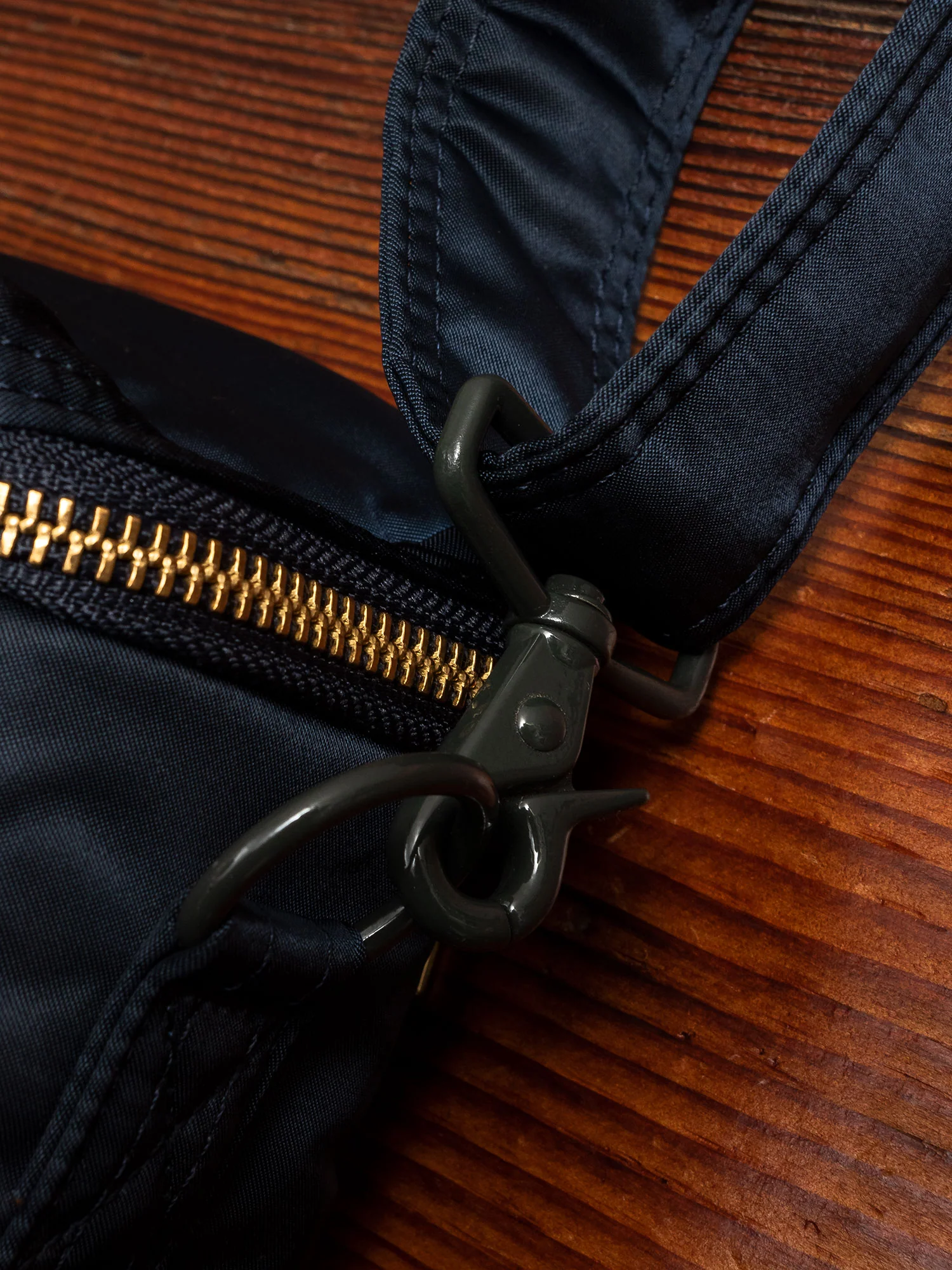 "Tanker" Camera Bag in Iron Blue - Image 6