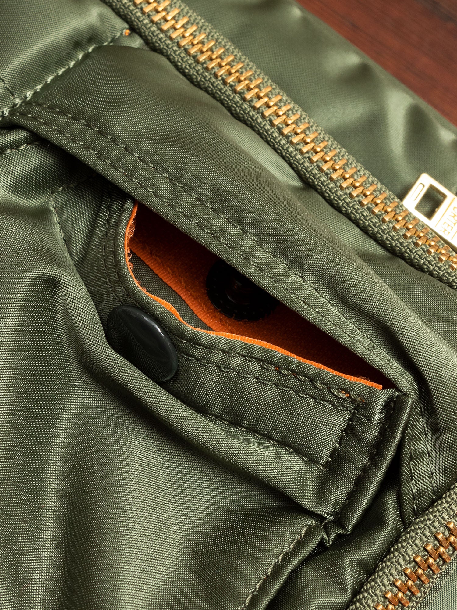 "Tanker" Camera Bag in Sage Green - Image 4