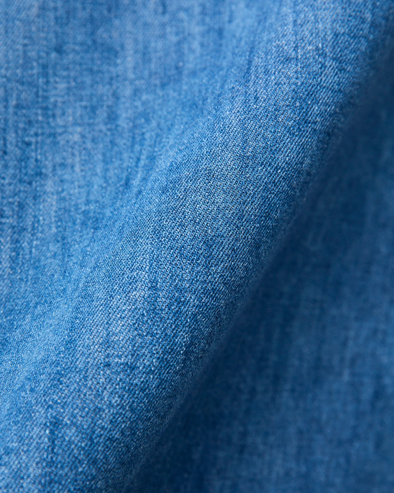 The Brace Long Sleeve Shirt in Washed Indigo - Image 7