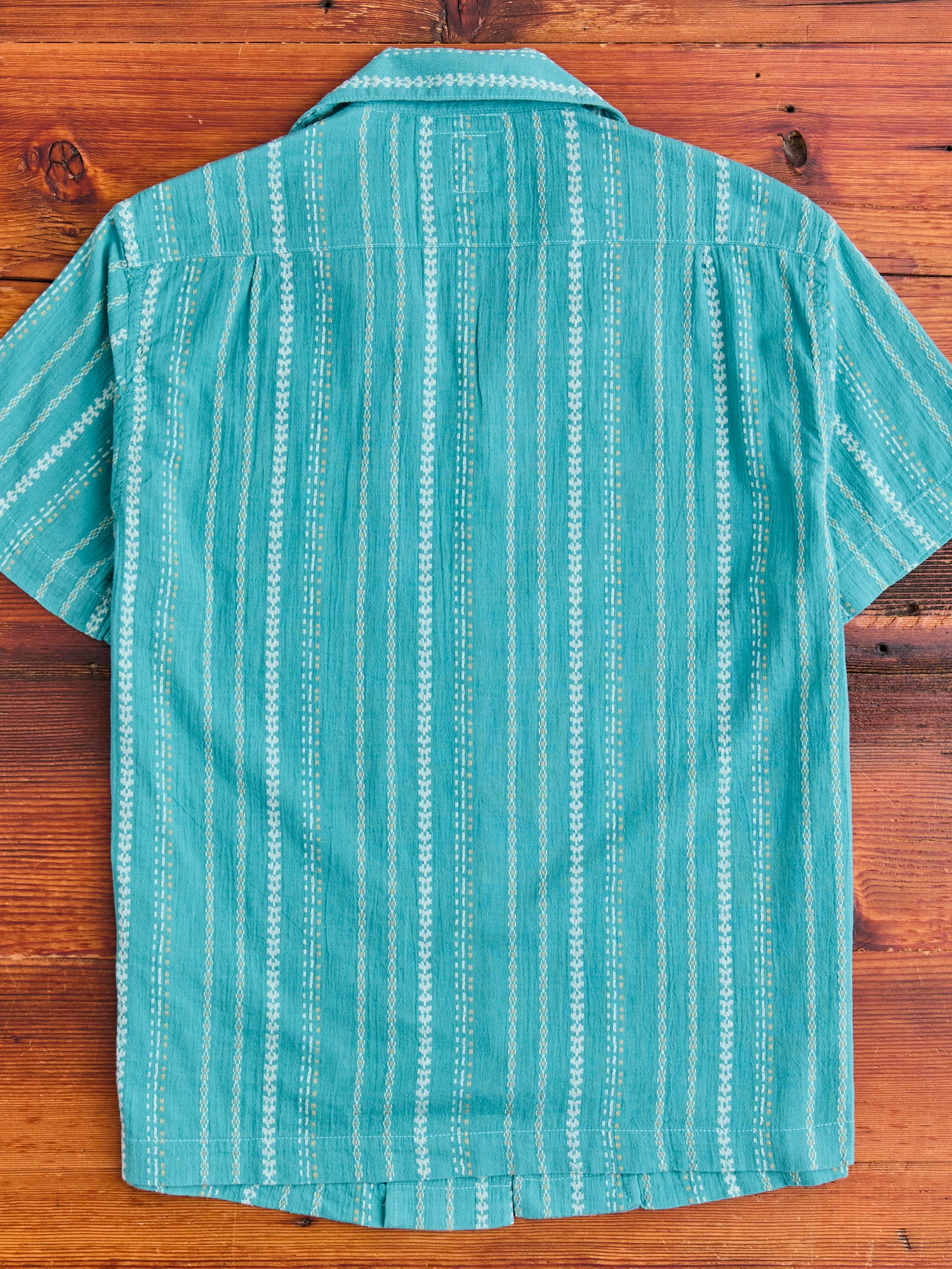 The Wrench Short Sleeve Shirt in Summer Turquoise - Image 9
