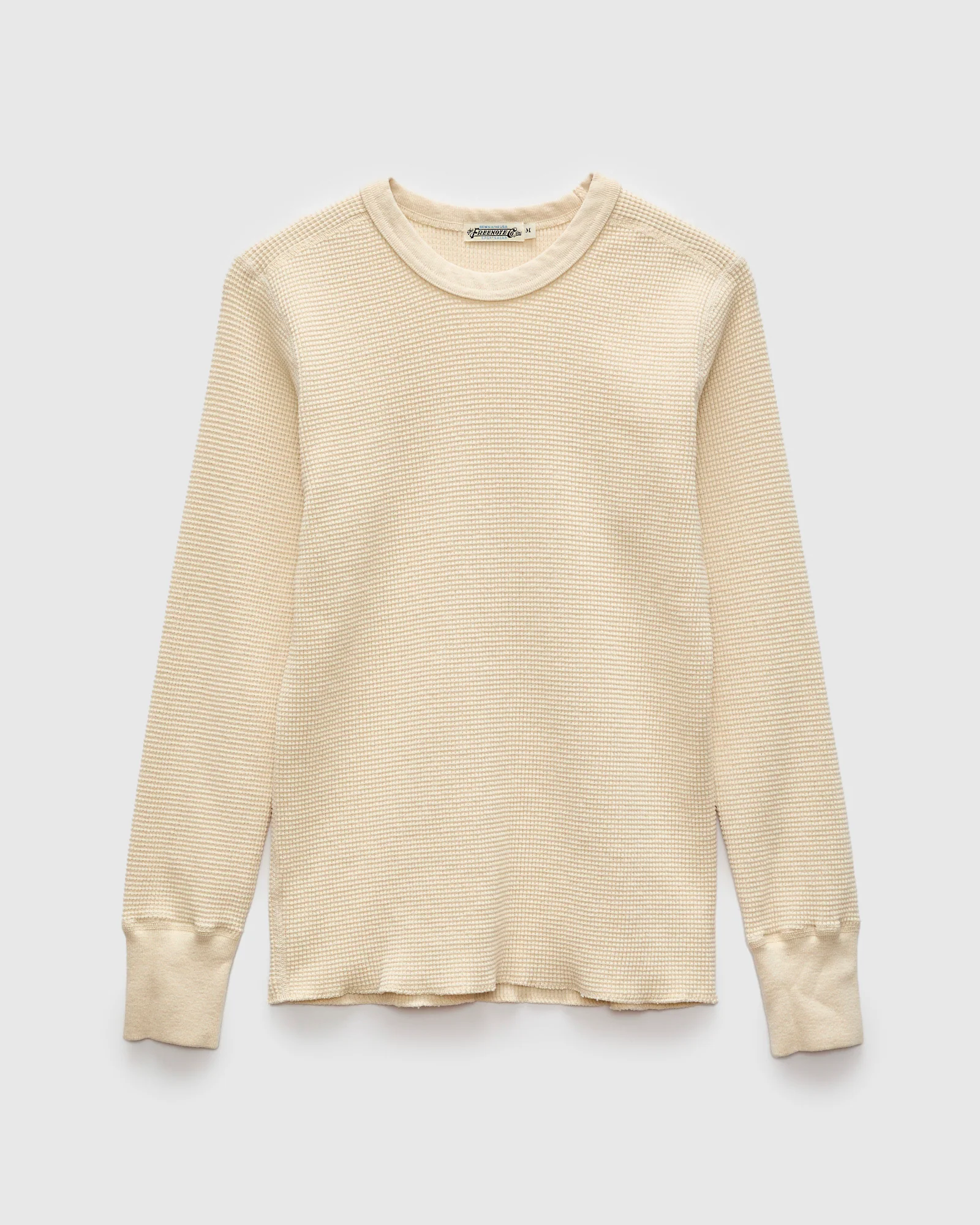 Thermal Long Sleeve Shirt in Natural