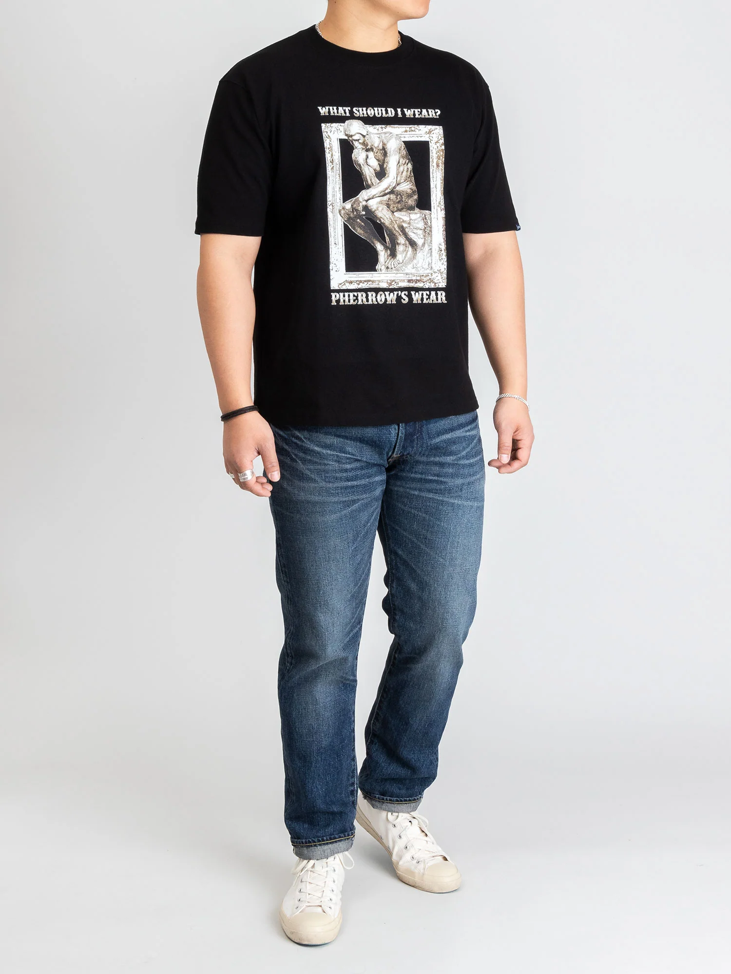 Thinker T-Shirt in Black - Image 8