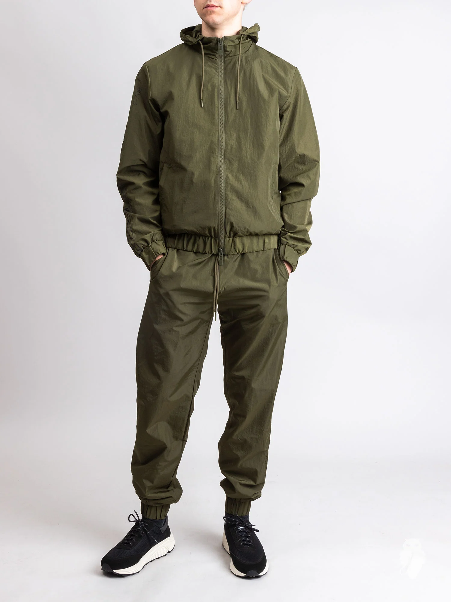 Track Pants in Crisp Olive - Image 10