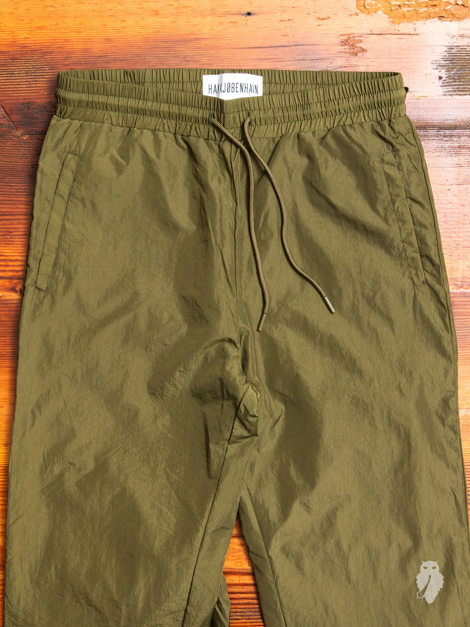Track Pants in Crisp Olive - Image 3