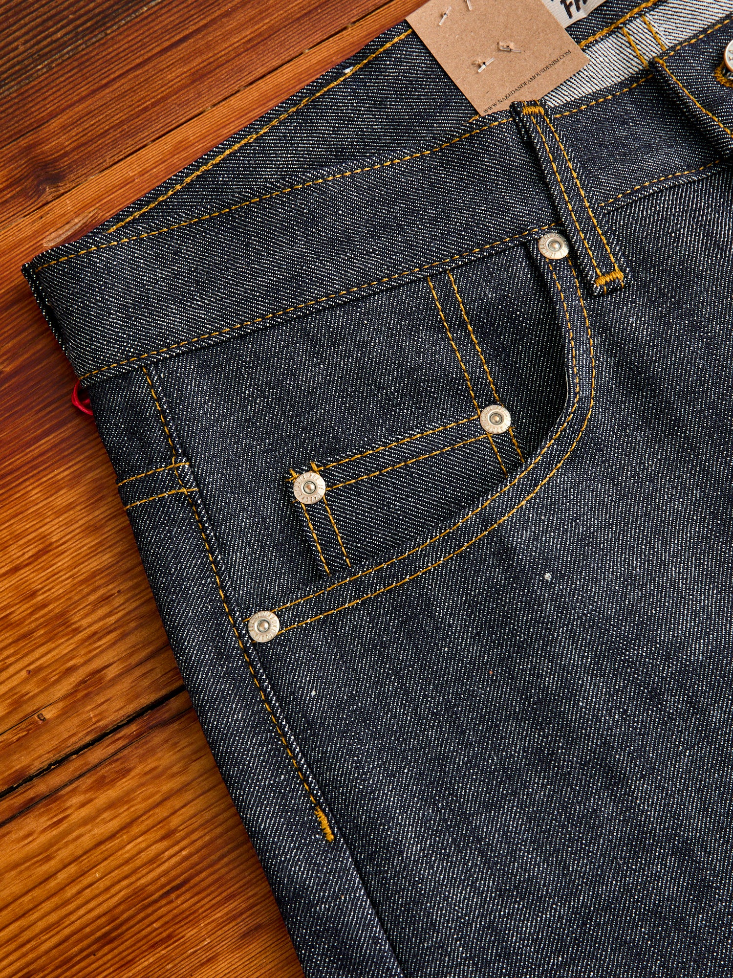"Tried & True Selvedge" 12.5oz Selvedge Denim - Easy Guy Fit - Image 6