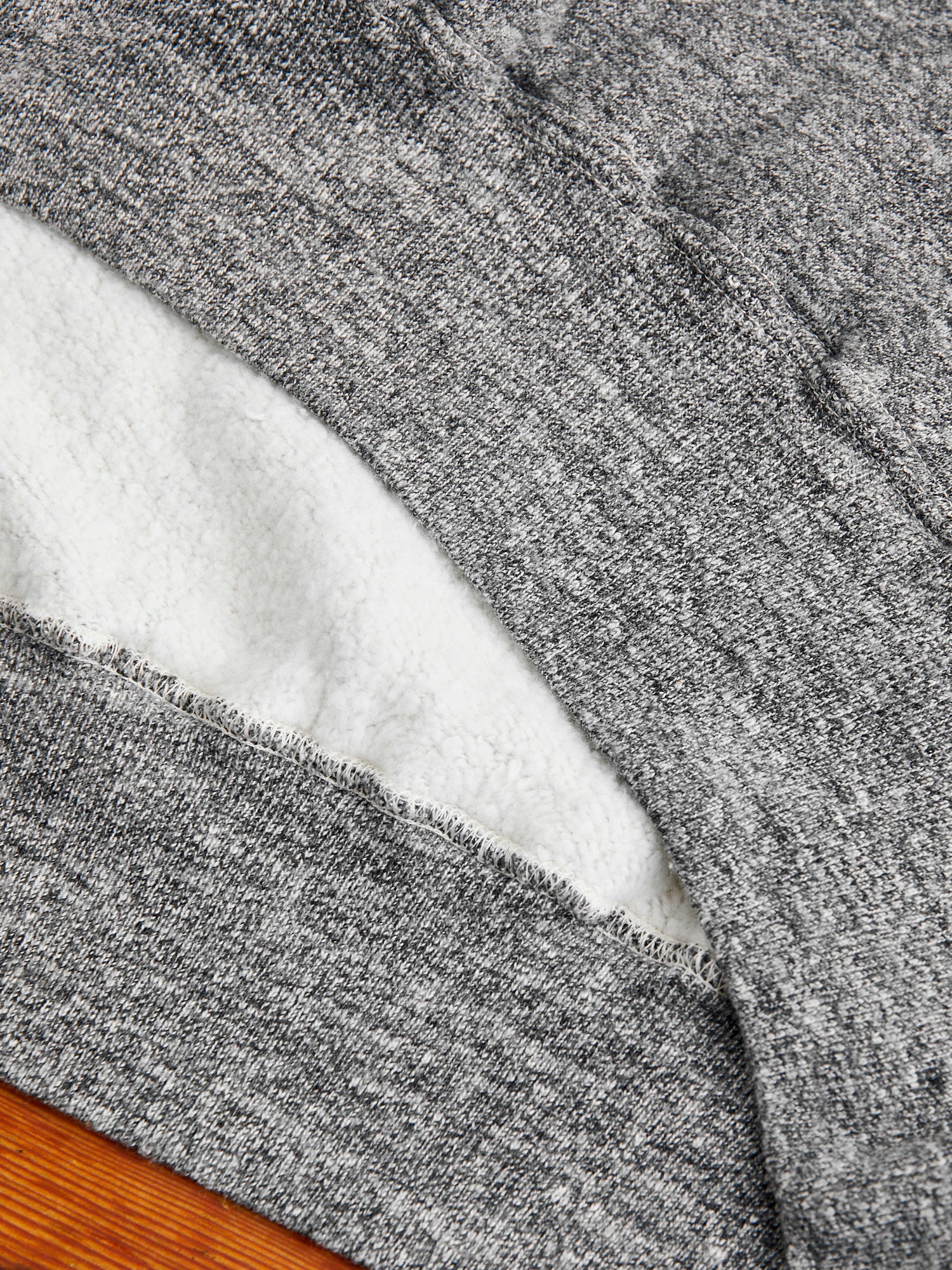 Tsuriami Loopwheel Hoodie in Heather Charcoal - Image 6
