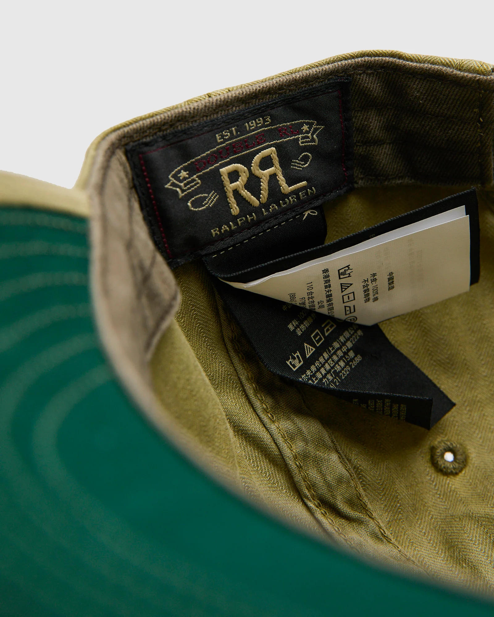 Twill Baseball Cap in Brewster Green - Image 5