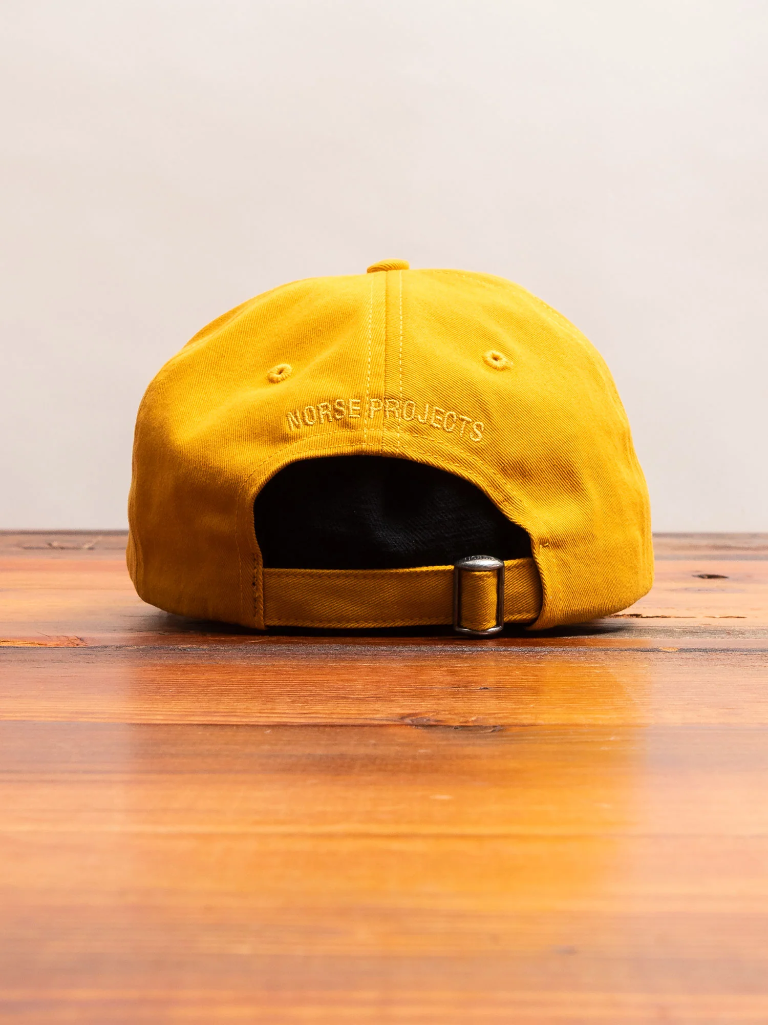 Twill Sports Cap in Chrome Yellow - Image 5