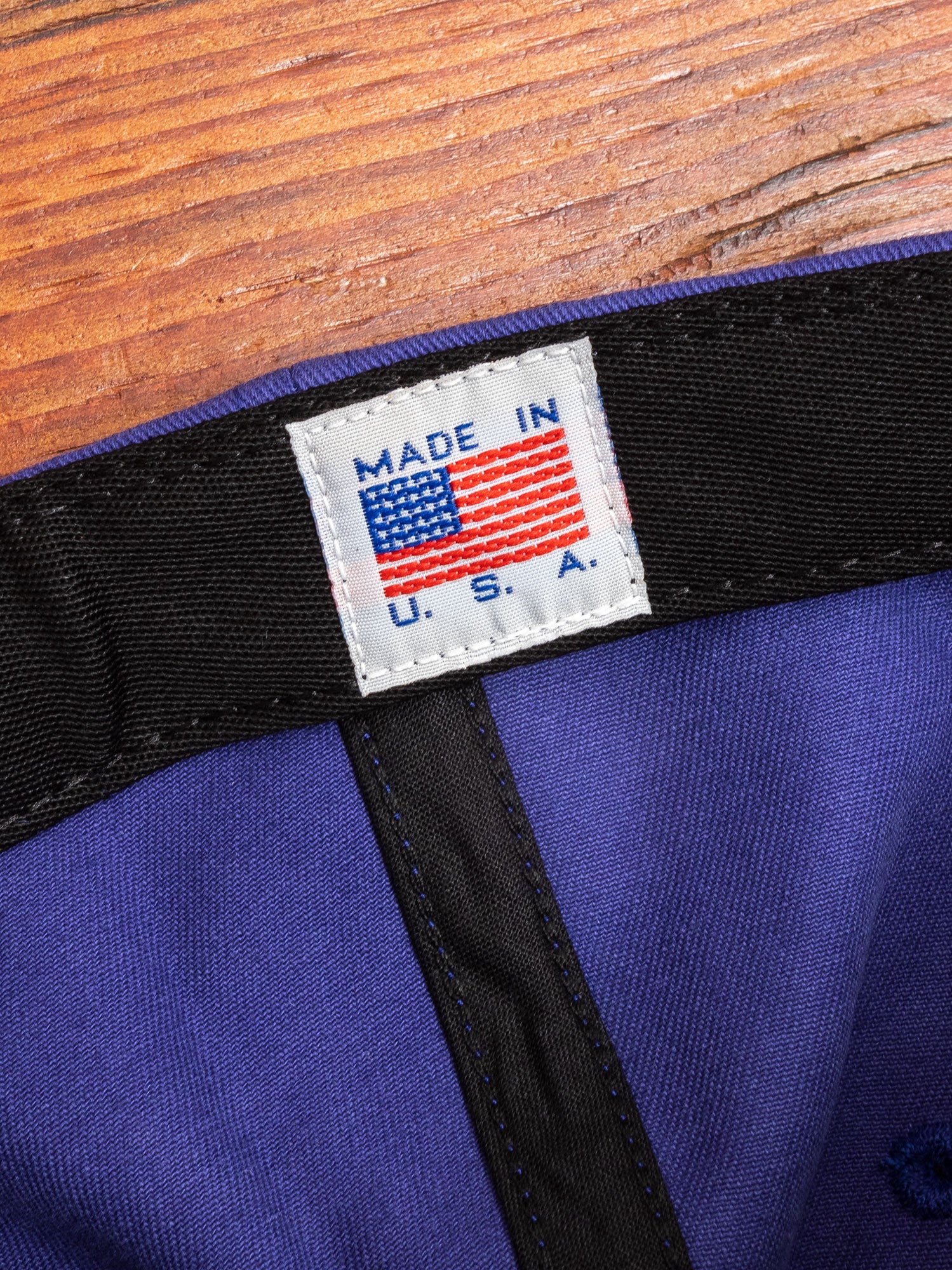 Twill Sports Cap in Ultra Marine - Image 7
