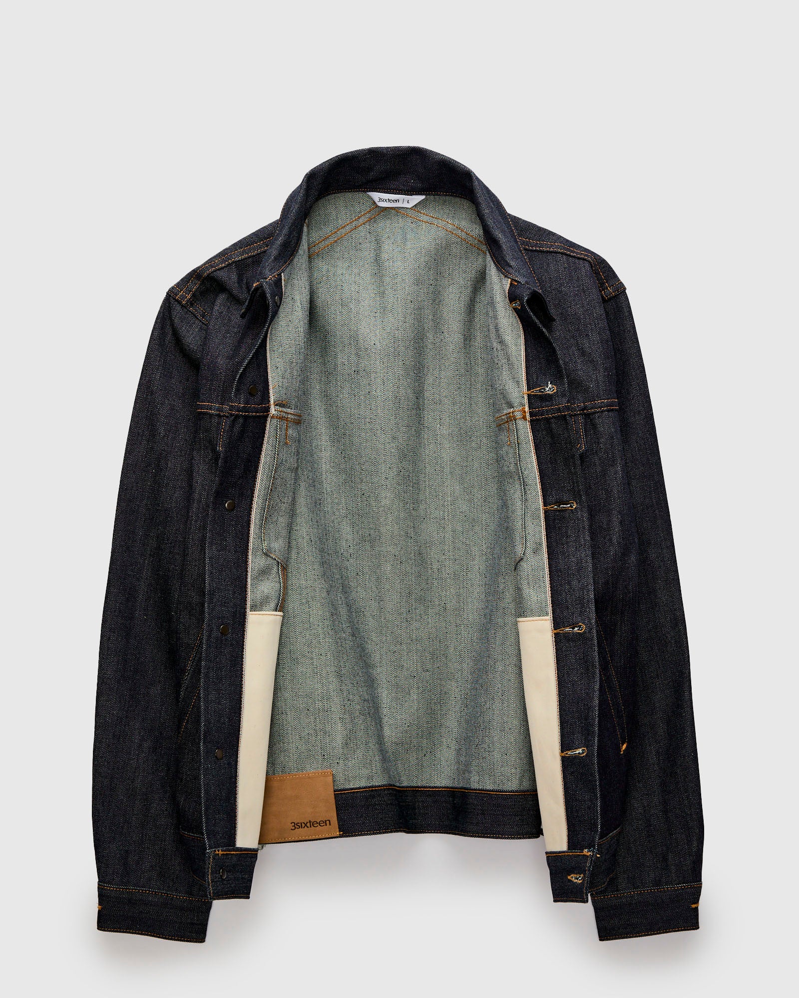Type 3s Denim Jacket in Indigo - Image 3
