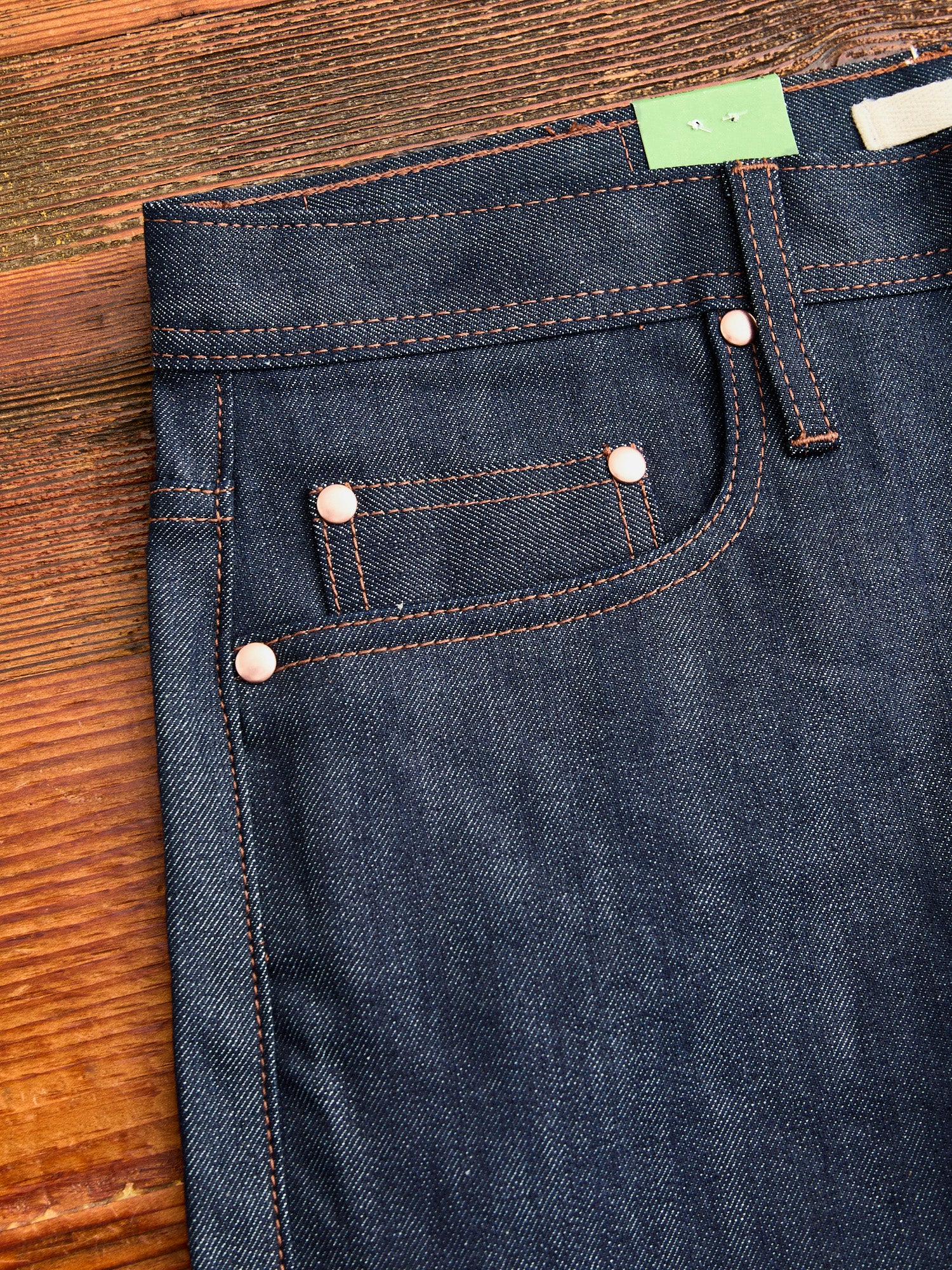 UB222 11oz Stretch Selvedge Denim - Tapered Fit - Image 5