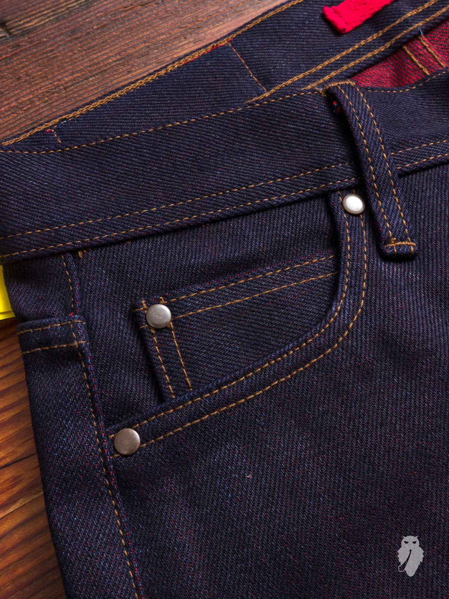 UB477 Heavyweight 21oz Selvedge Denim - Tight Fit - Image 4