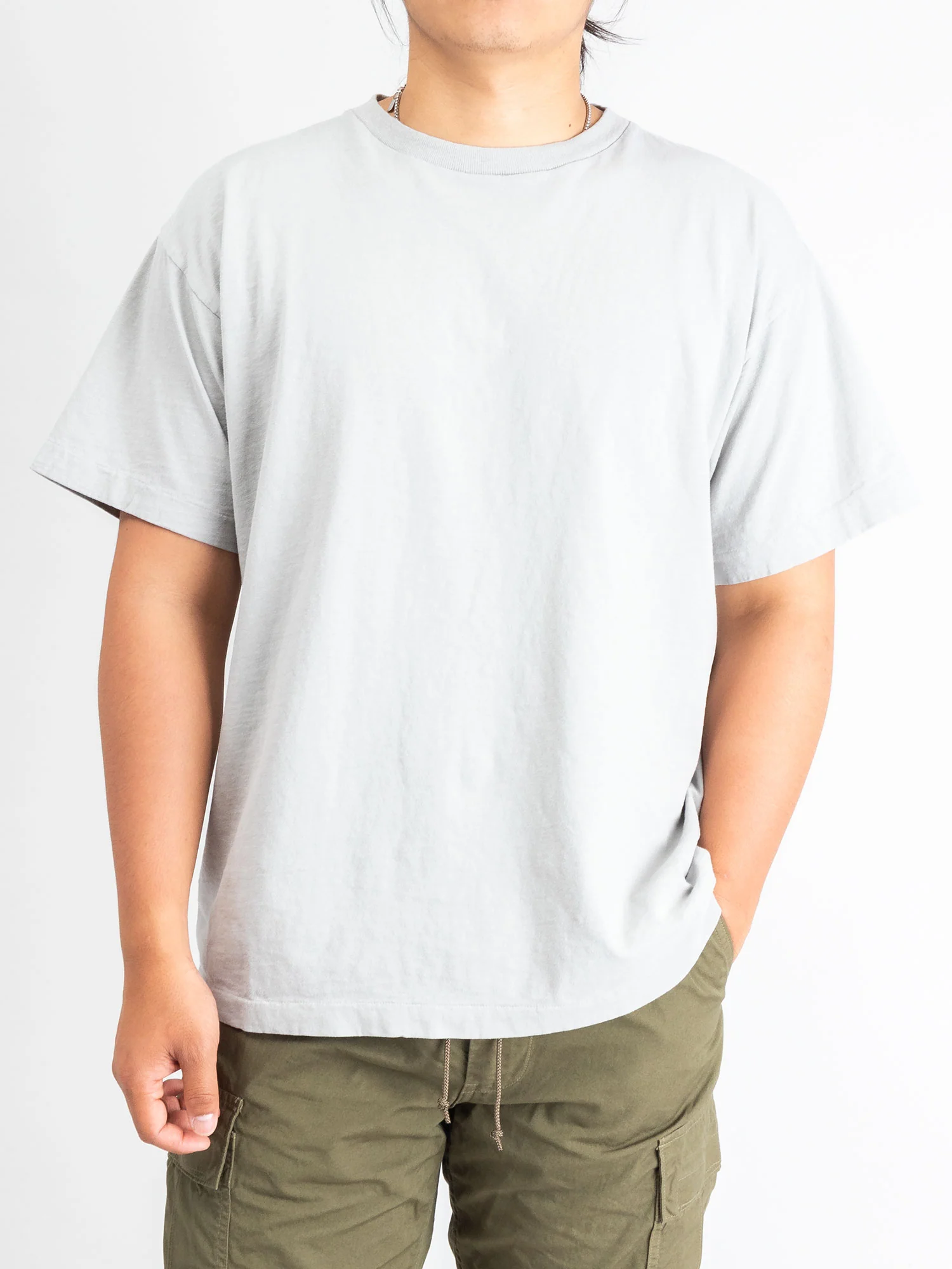 University T-Shirt in Concrete - Image 2