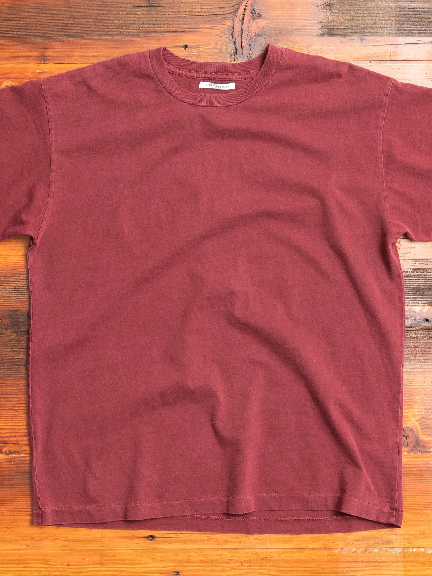 University T-Shirt in Oxblood