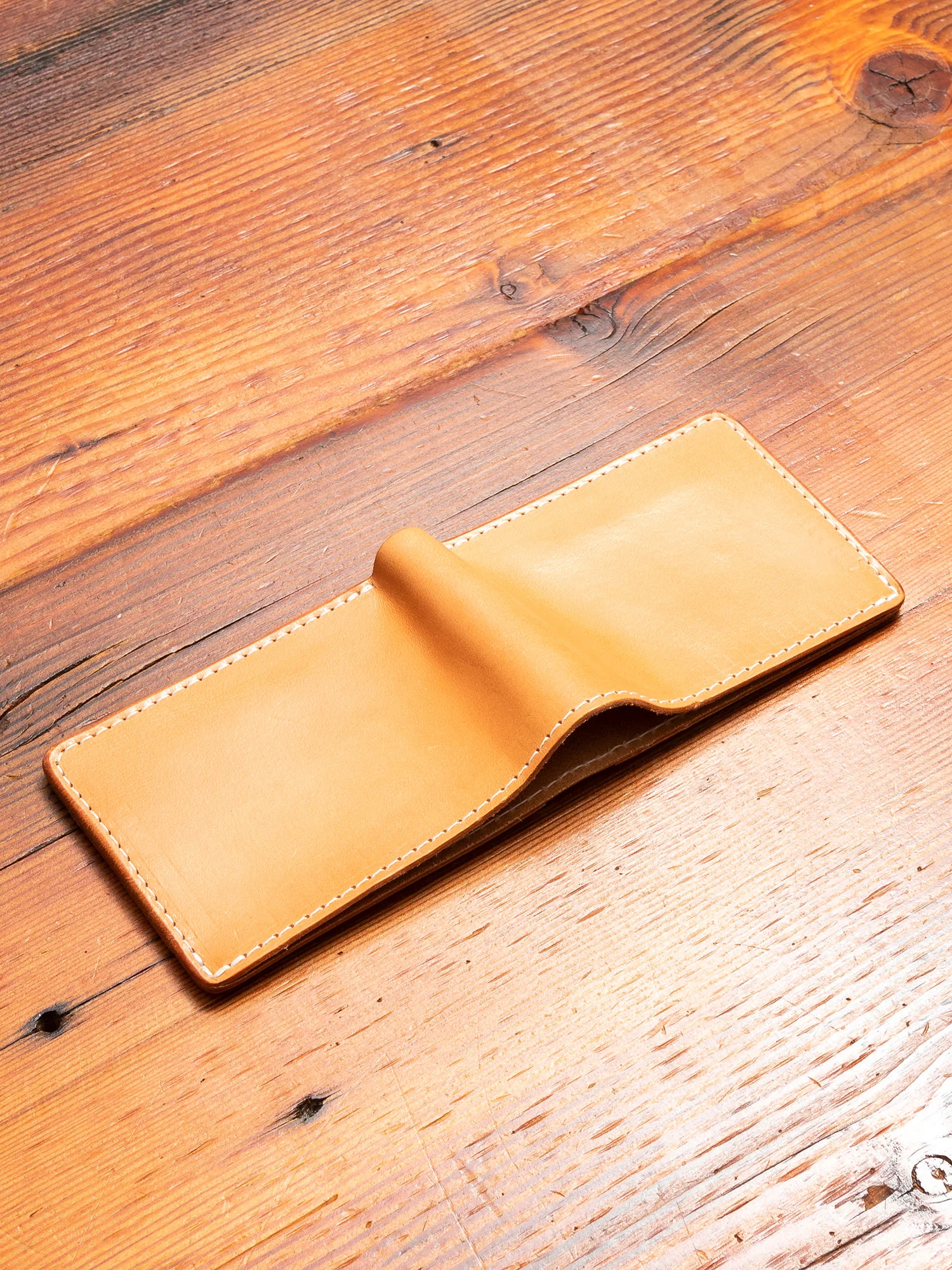 "Utility Bifold" Wallet in Golden - Image 5