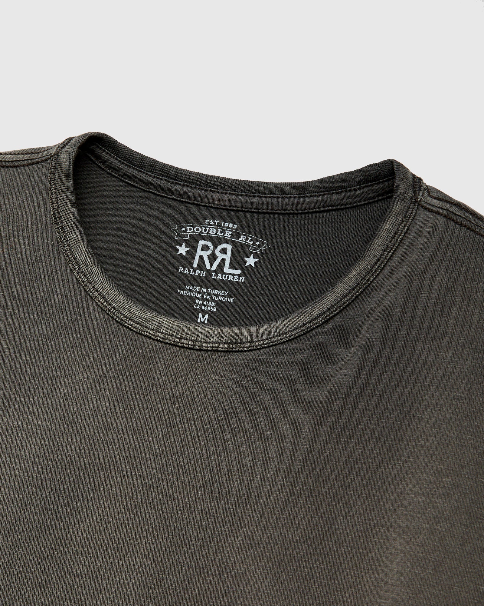 Vintage Knit T-Shirt in Squire Brown Black - Image 6