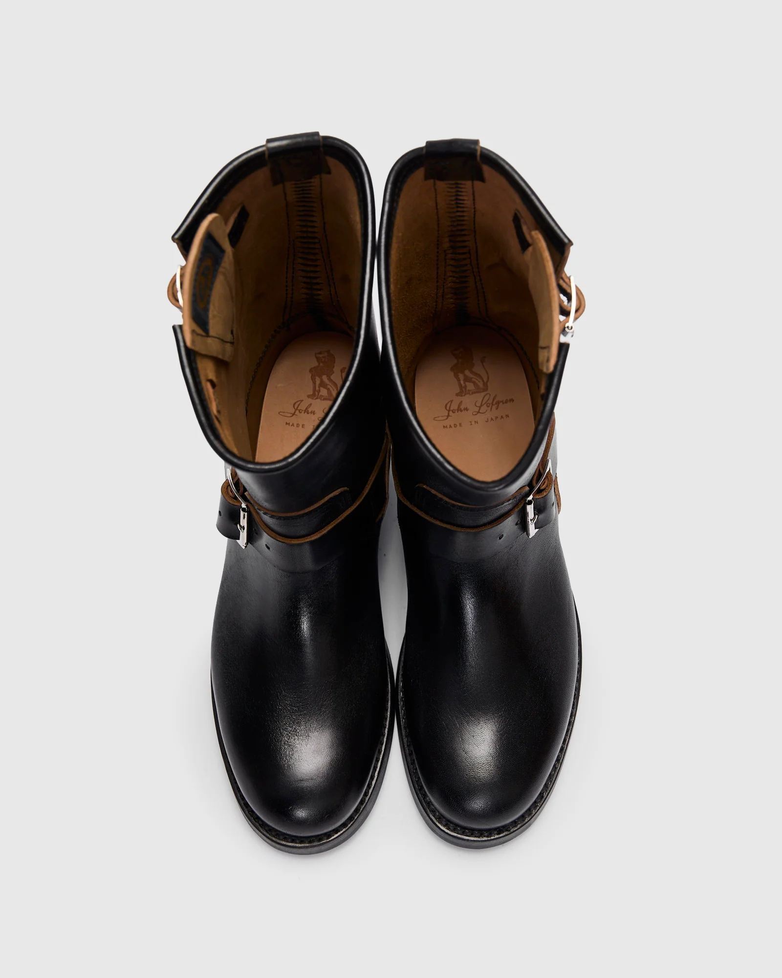Wabash Engineer Boot in Shinki Hikaku Black Horsebutt - Image 6