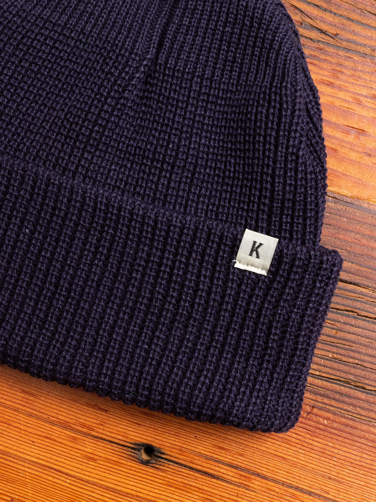 Watch Cap in Navy - Image 2