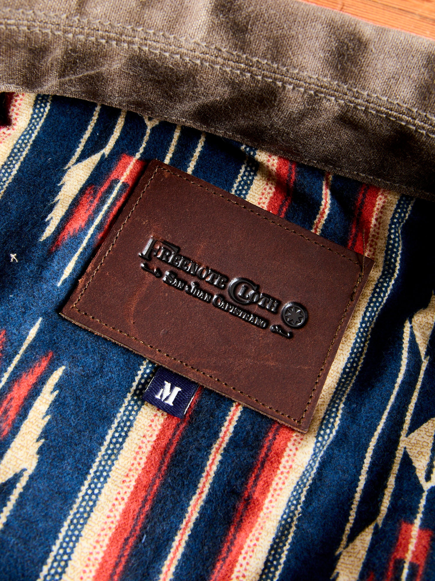 Waxed Canvas Riders Jacket in Oak - Image 11