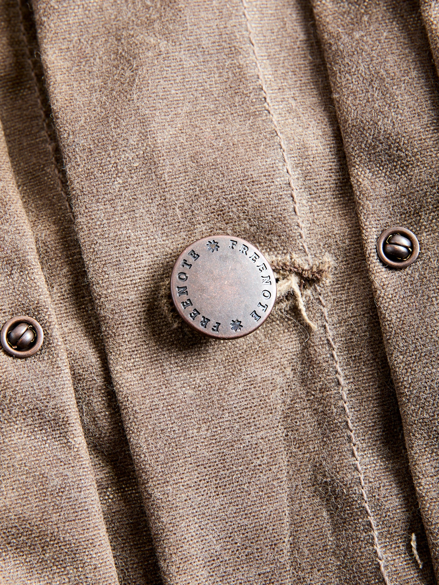 Waxed Canvas Riders Jacket in Oak - Image 6