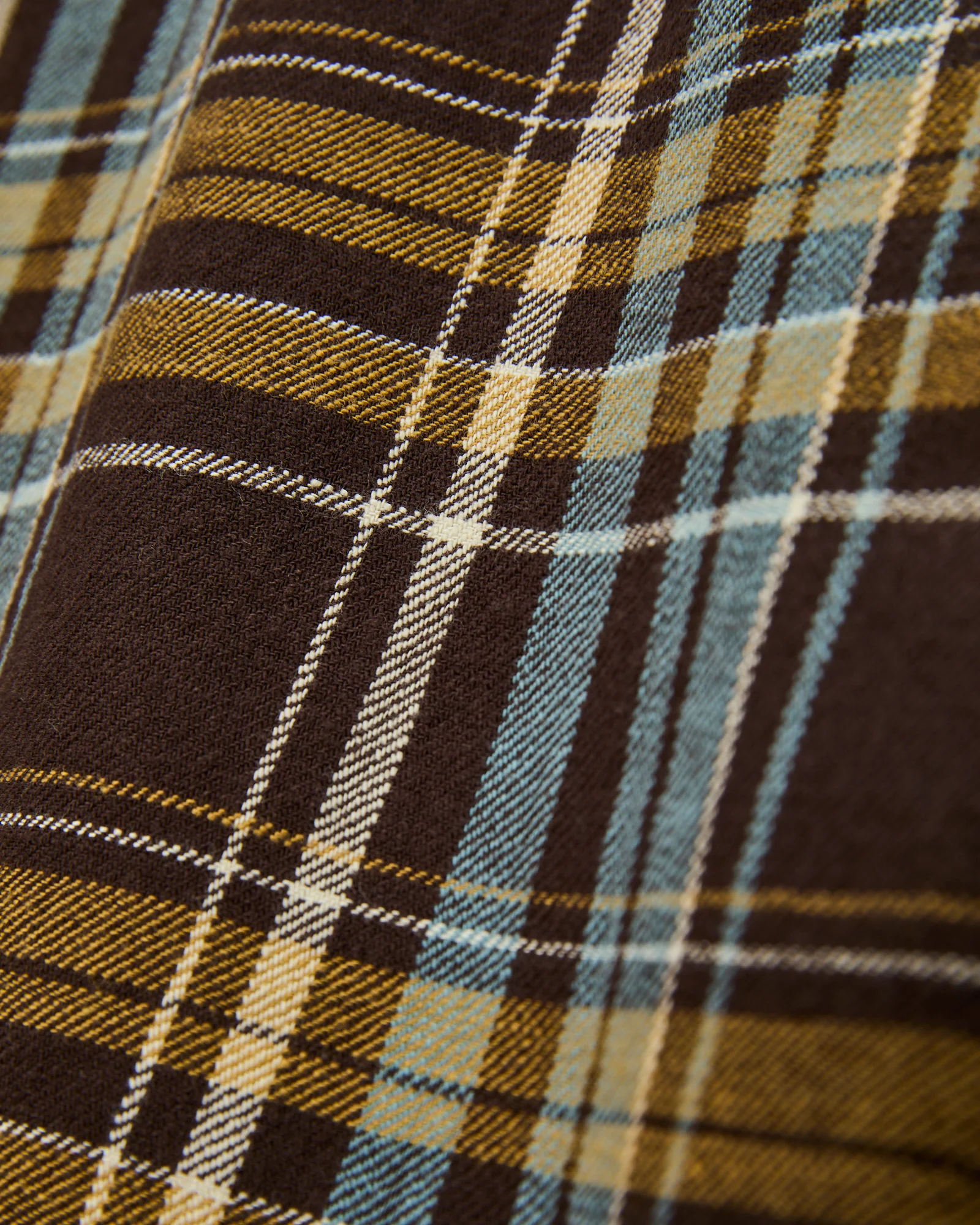 Wells Workshirt in Bark Plaid - Image 6