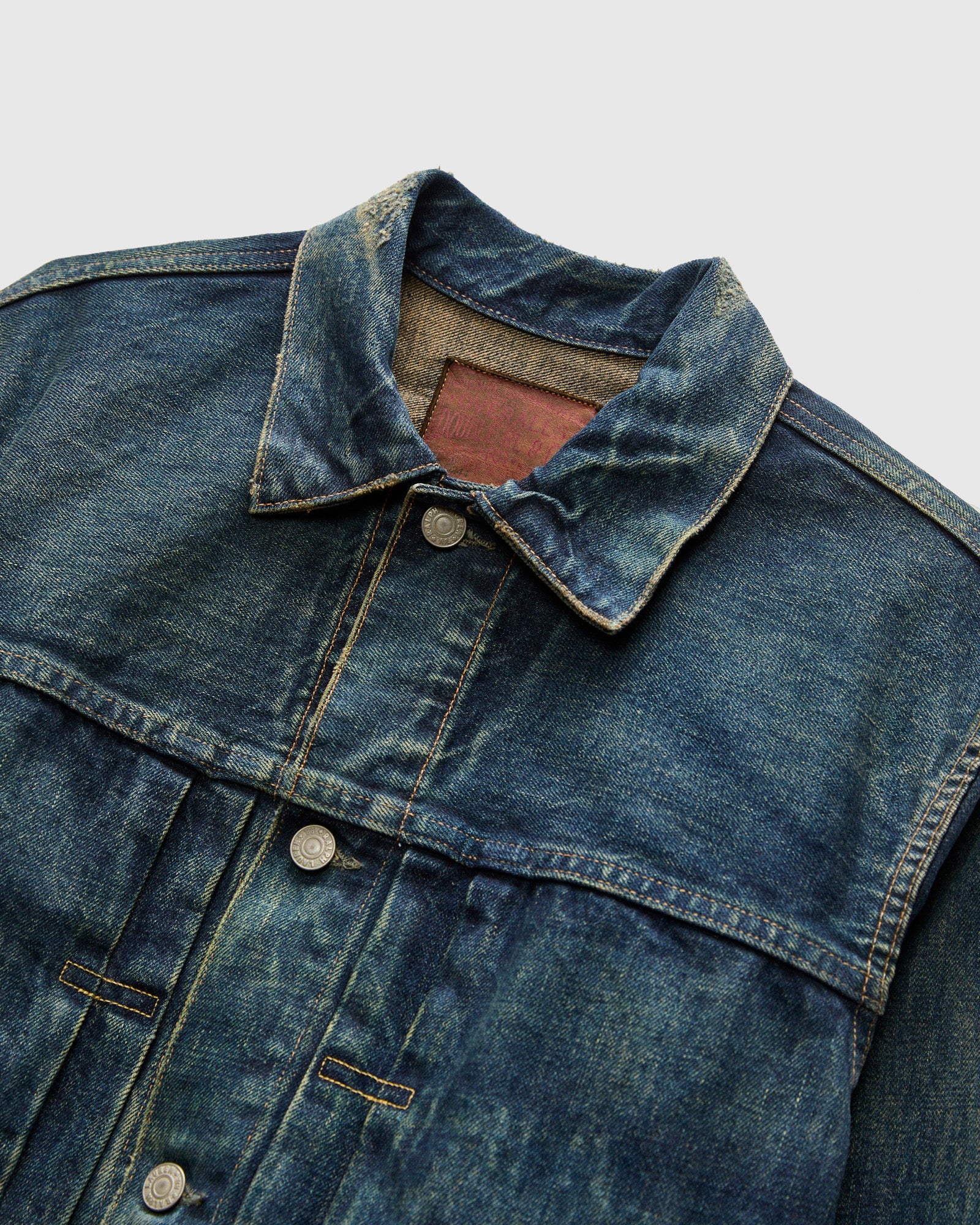 Westview Denim Jacket in Roughout Indigo - Image 4