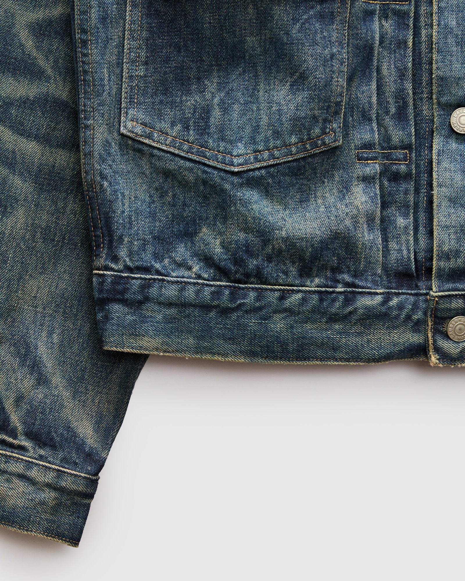 Westview Denim Jacket in Roughout Indigo - Image 7