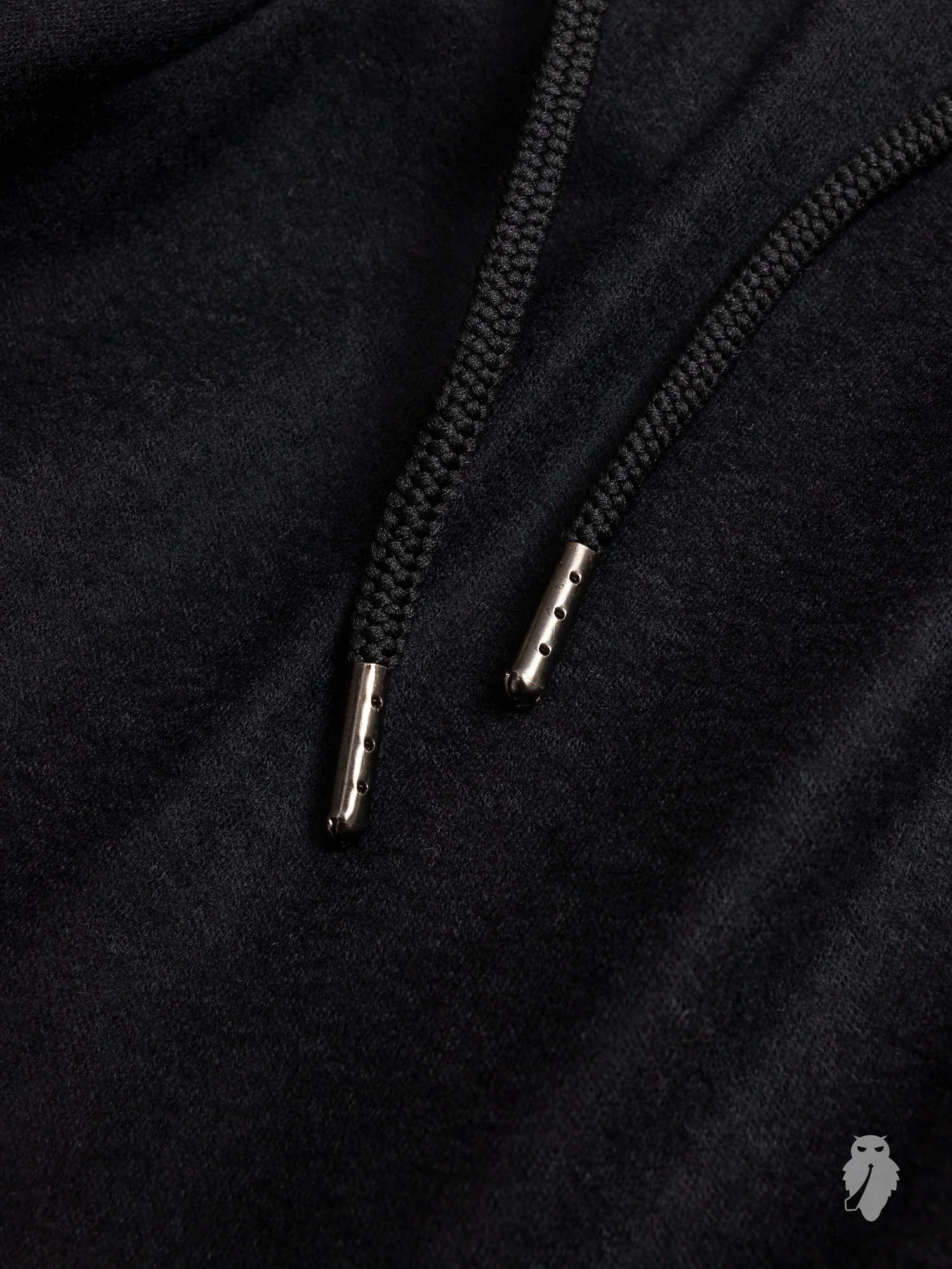 Wool Flannel Easy Pants in Black - Image 4