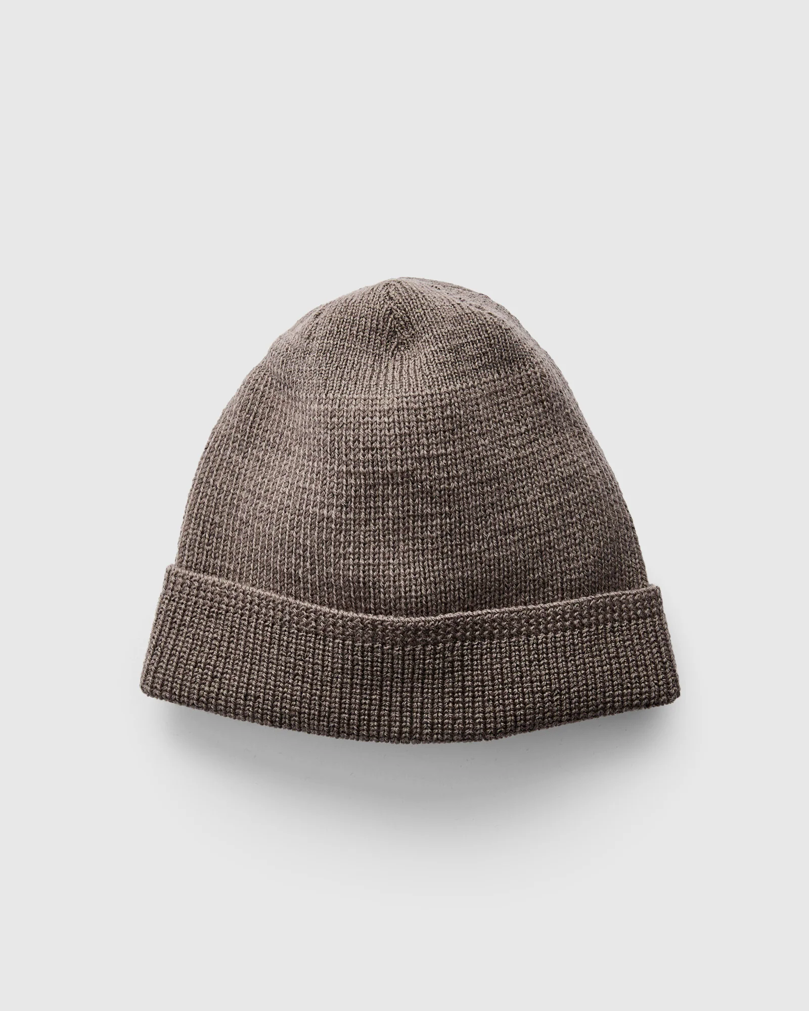 Wool Knit Watch Cap in Smoke - Image 3