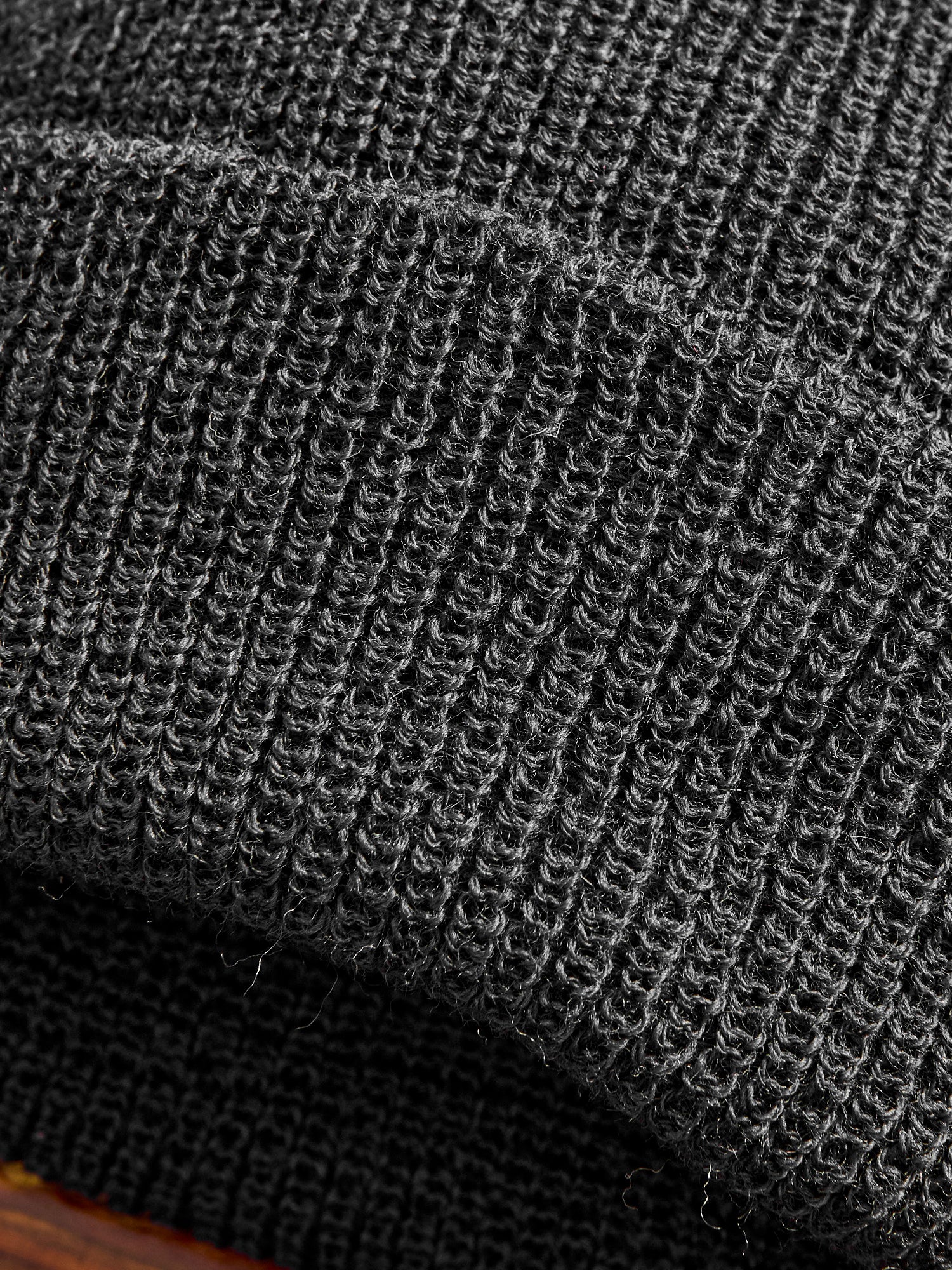 Wool Watch Cap in Grey - Image 2