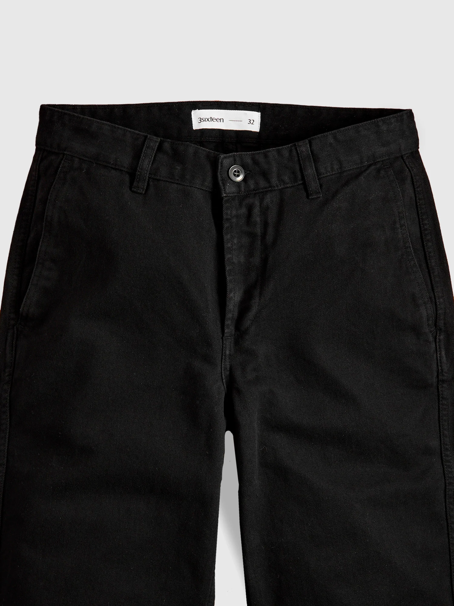 Work Pant in Black Twill - Image 5