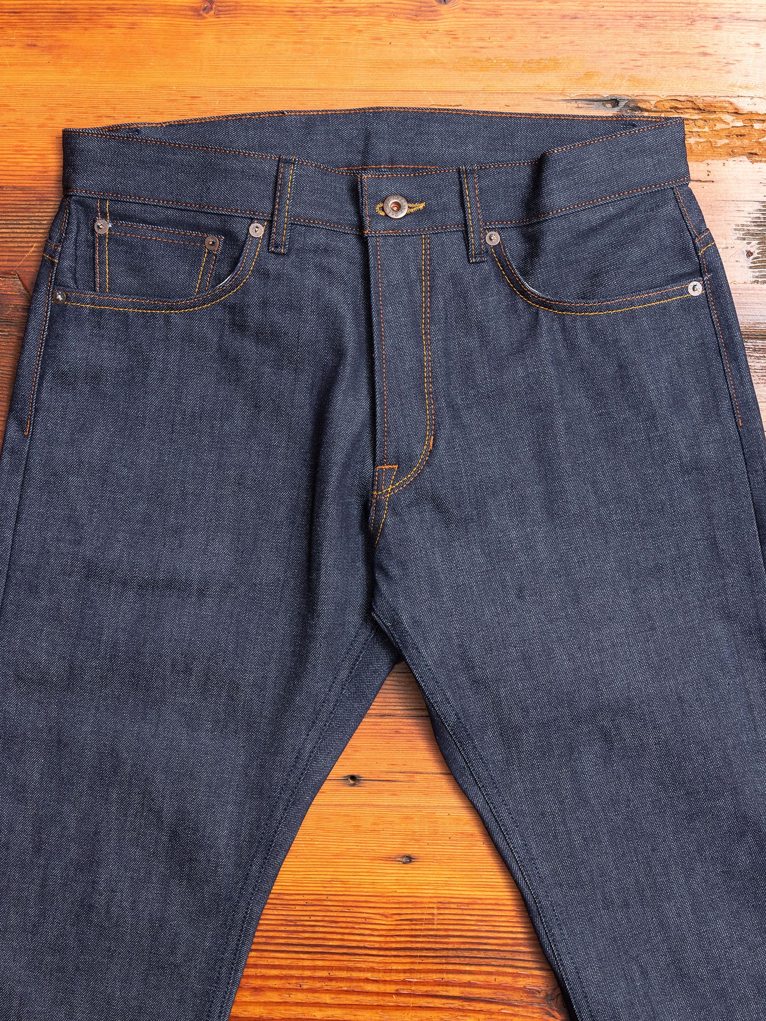 X001 13.5oz Cone Mills Selvedge Denim - Spikes Fit - Image 4