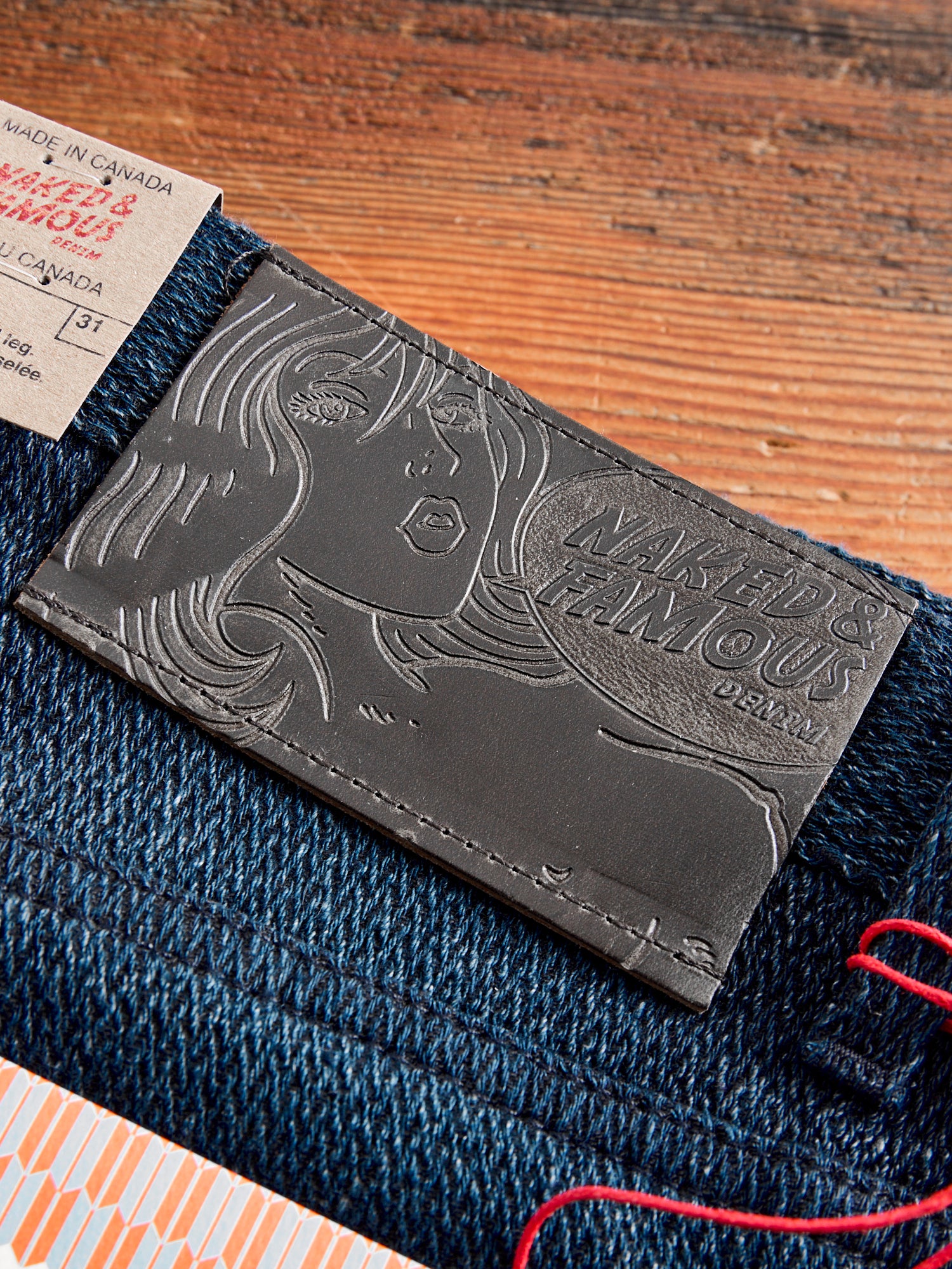 "Yagasuri" 9.5oz Jacquard Weave Denim - Weird Guy Fit - Image 10