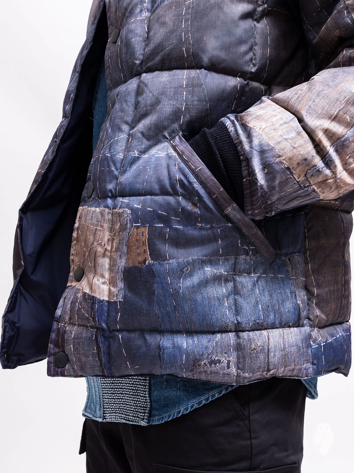 "Zanter x FDMTL" Printed Boro Repair Jacket - Image 4